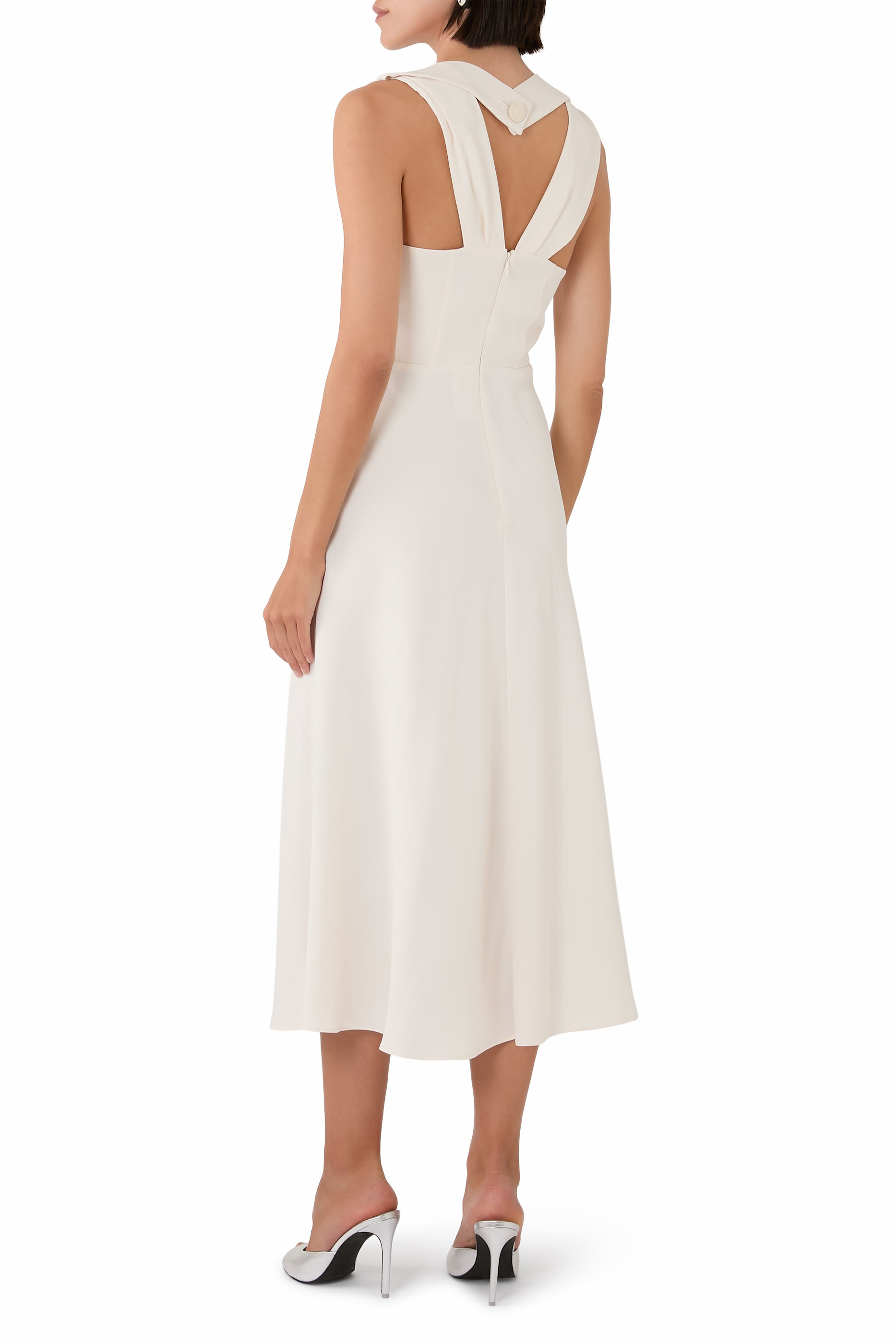 Salin de Giraud Cross Back Long Dress