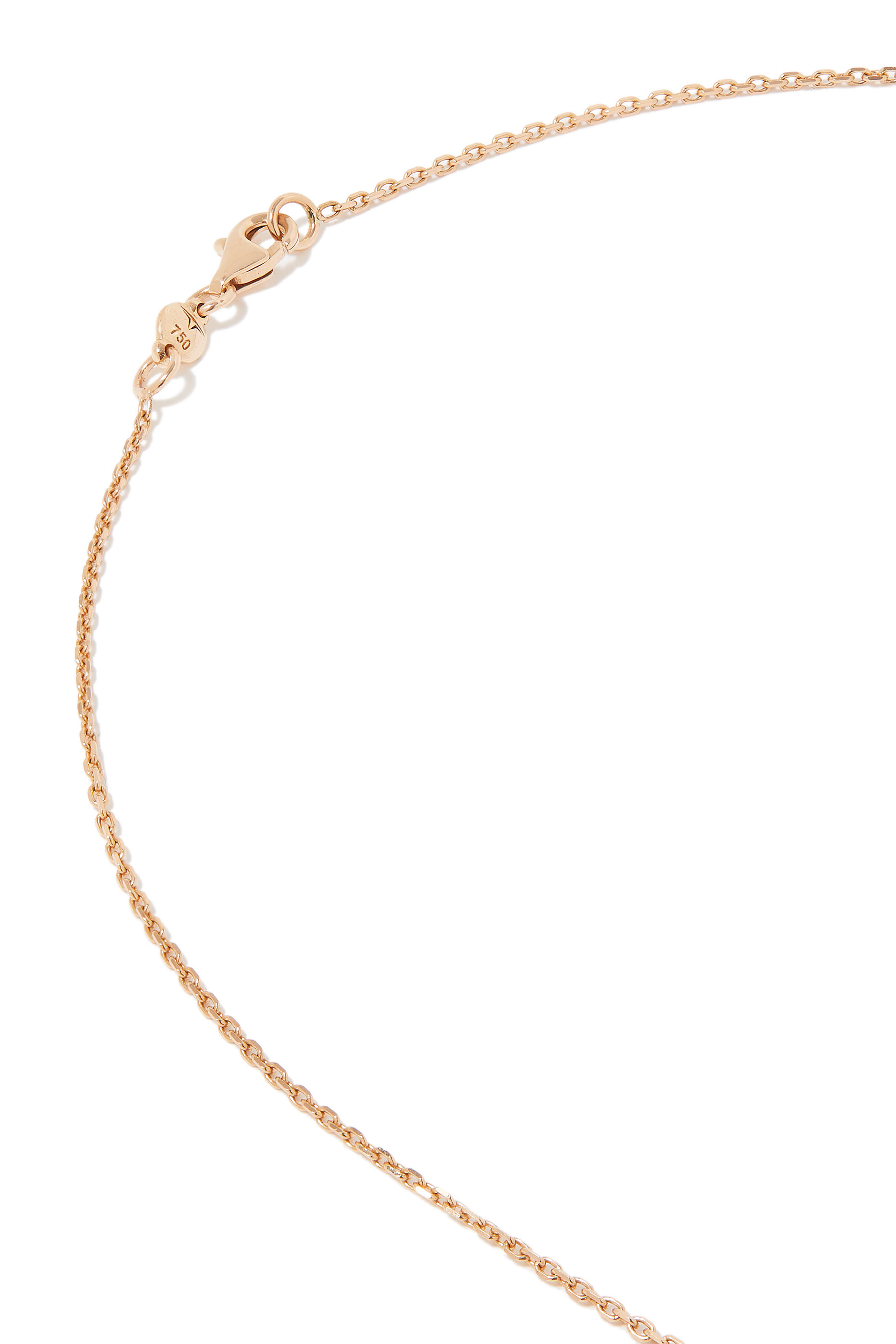 Neutra Aztec Pendant Necklace, 18k Mixed Gold, Diamonds & Black Onyx