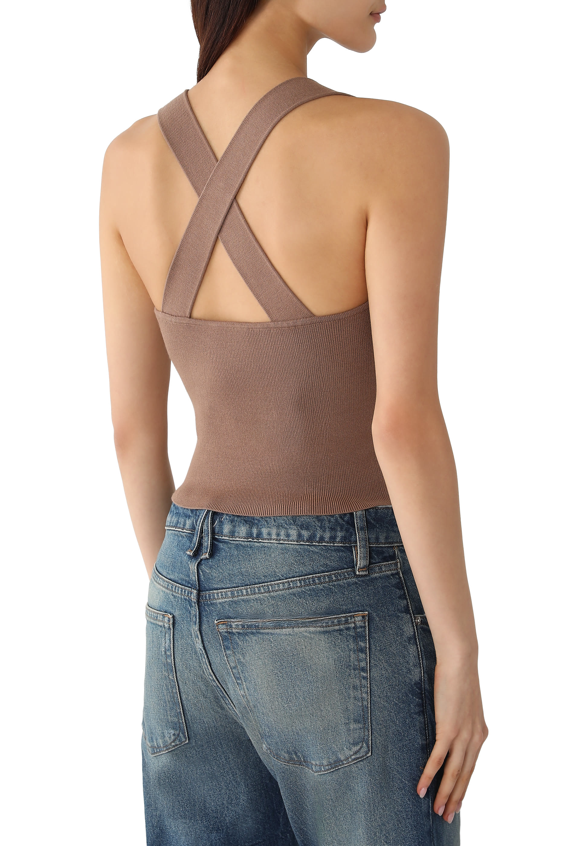The Rib Strappy Tank Top