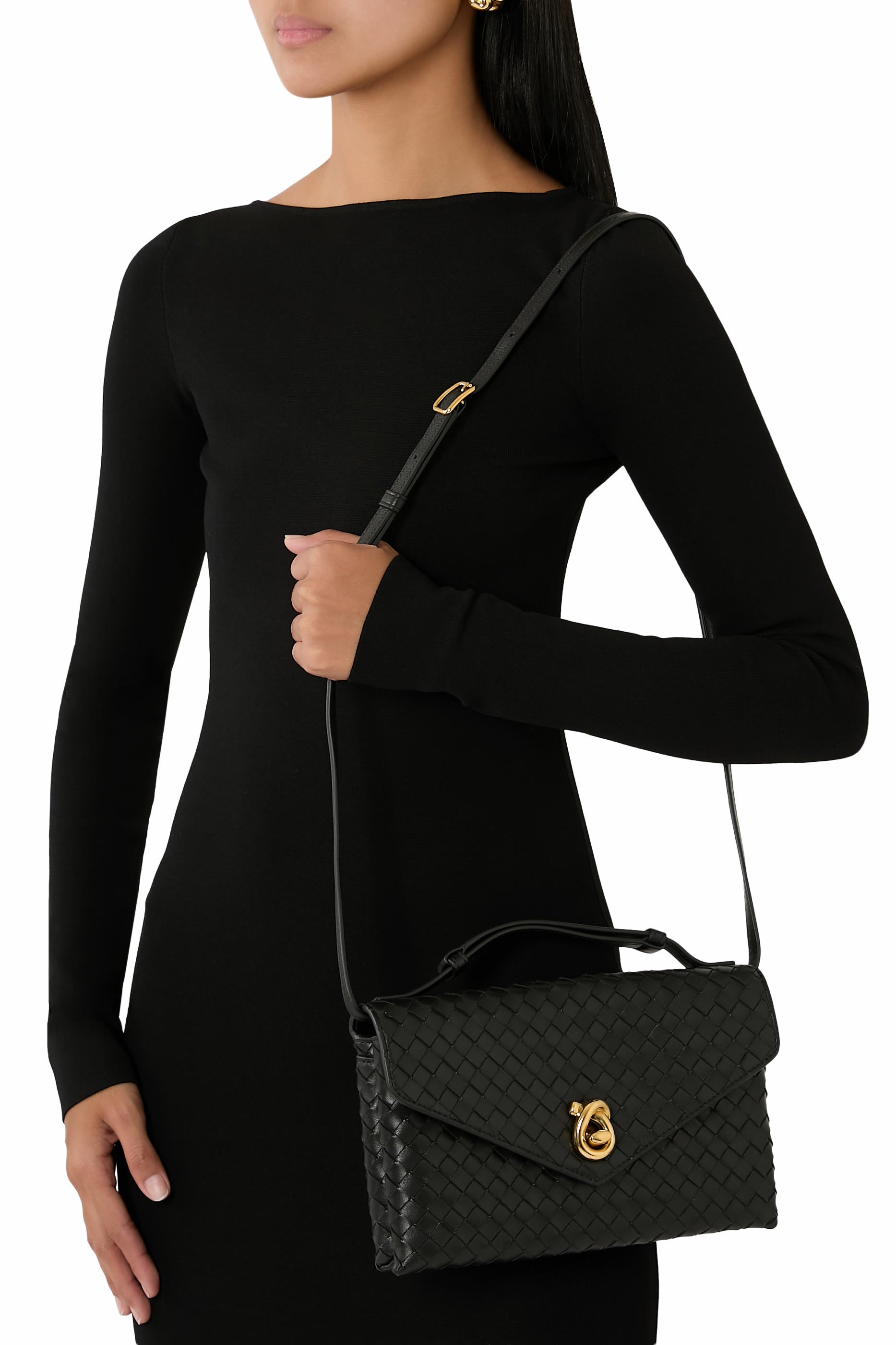 Knot Lock Crossbody Bag