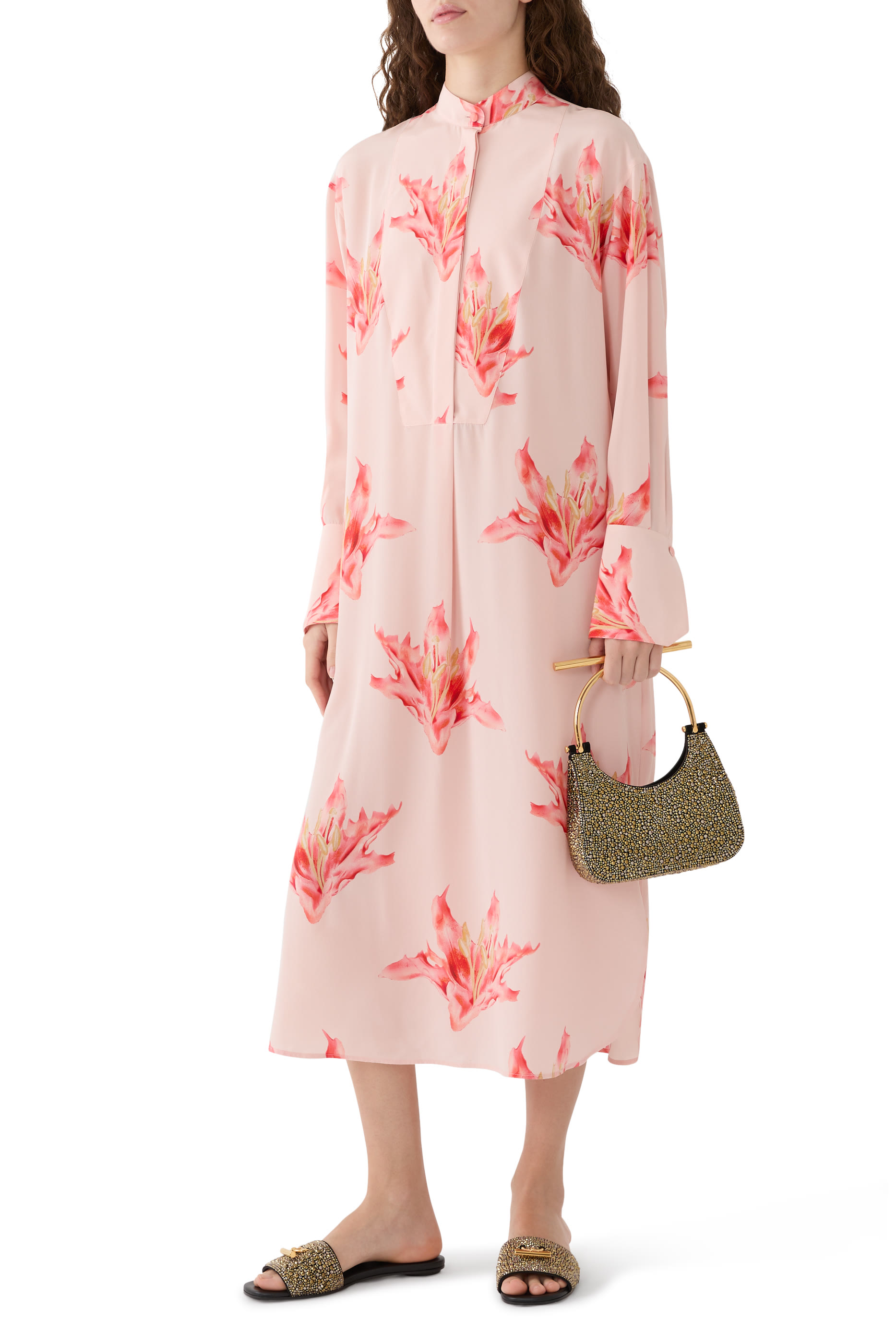 Floral Deer Graphic T-Shirt