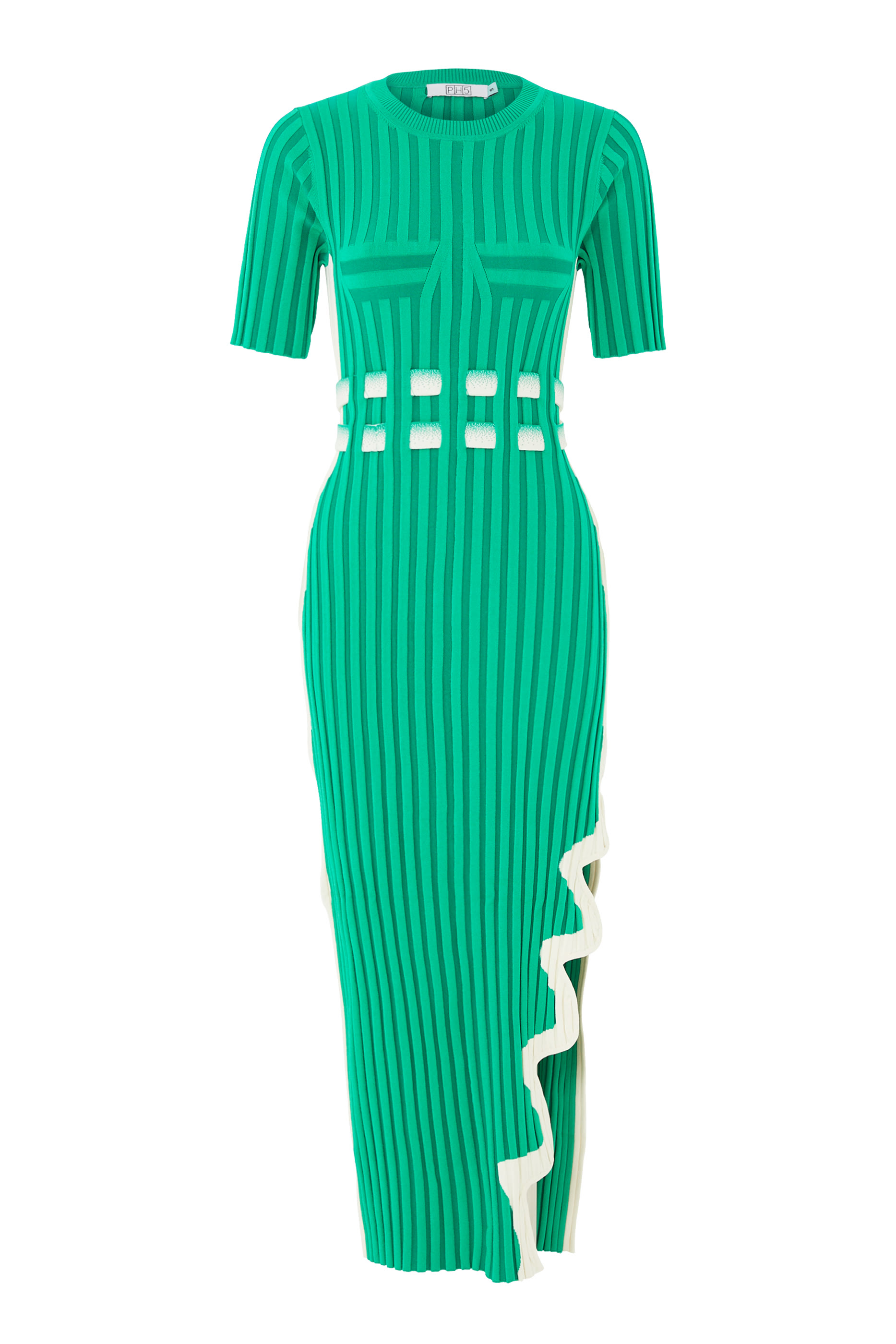 Jodie Pleated Long Dress