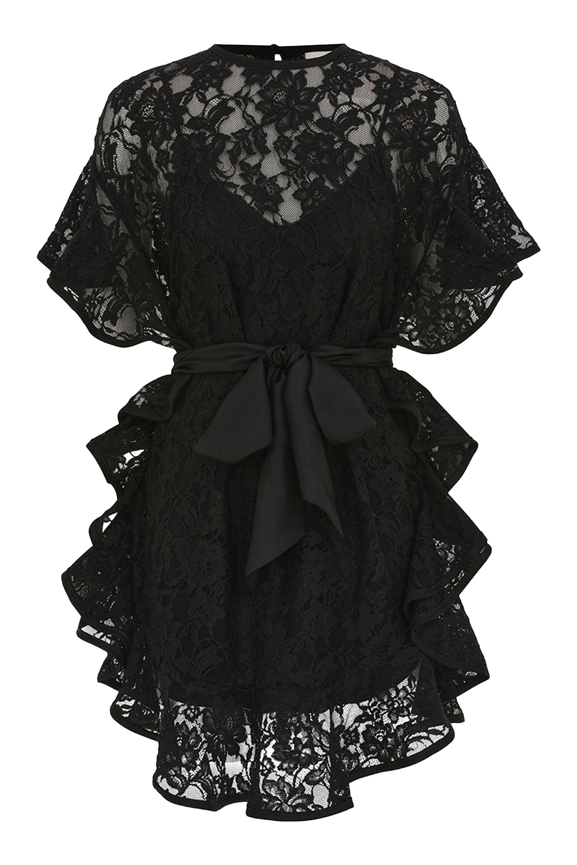 Crush Lace Frill Tunic