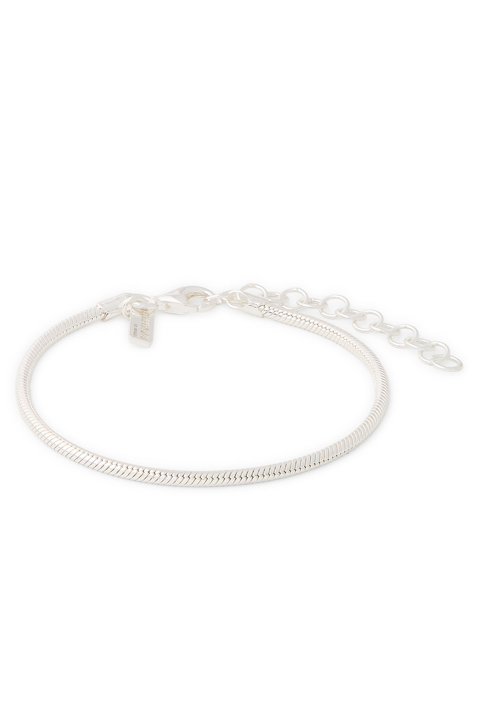 Snake Chain Bracelet, Sterling Silver