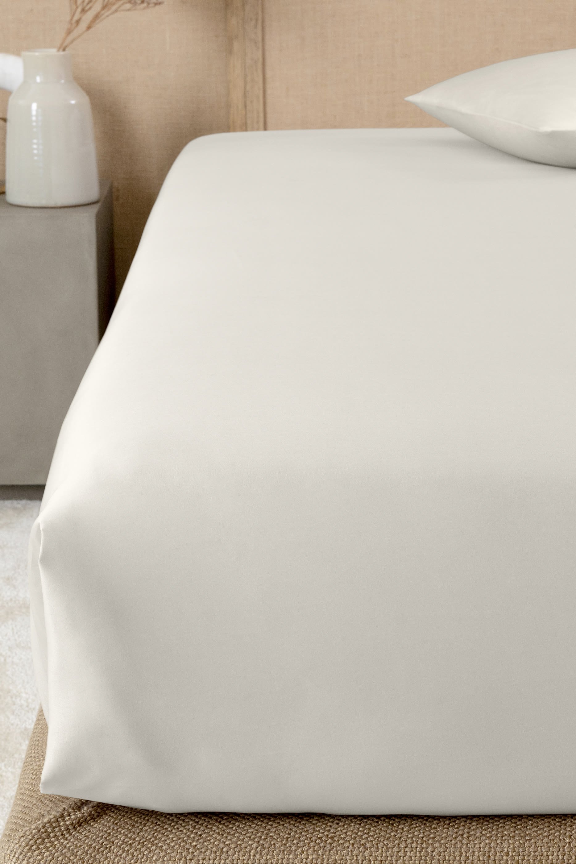 Classic Cotton Percale Flat Bottom Sheet
