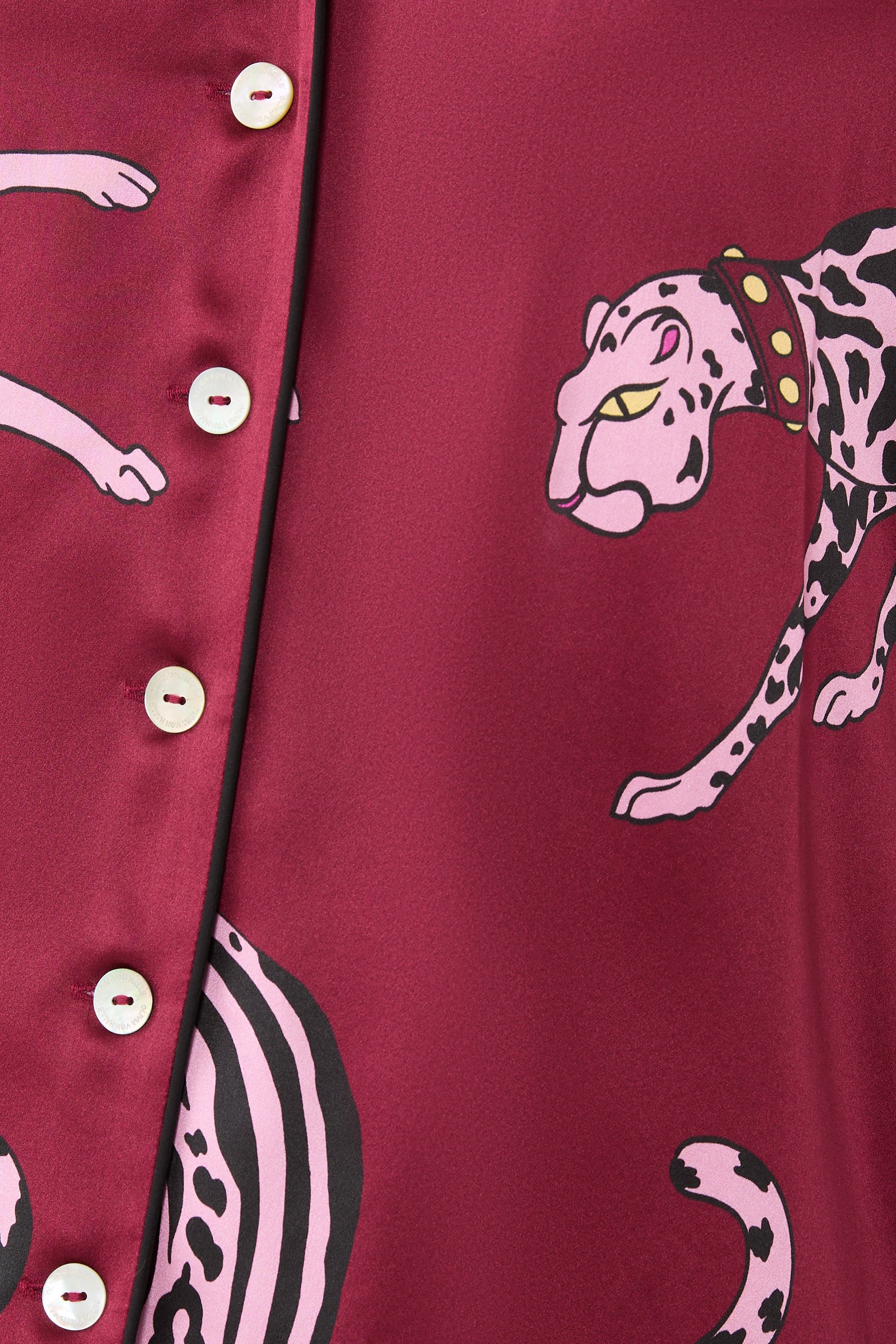 Alba Cherie Leopard Pyjamas