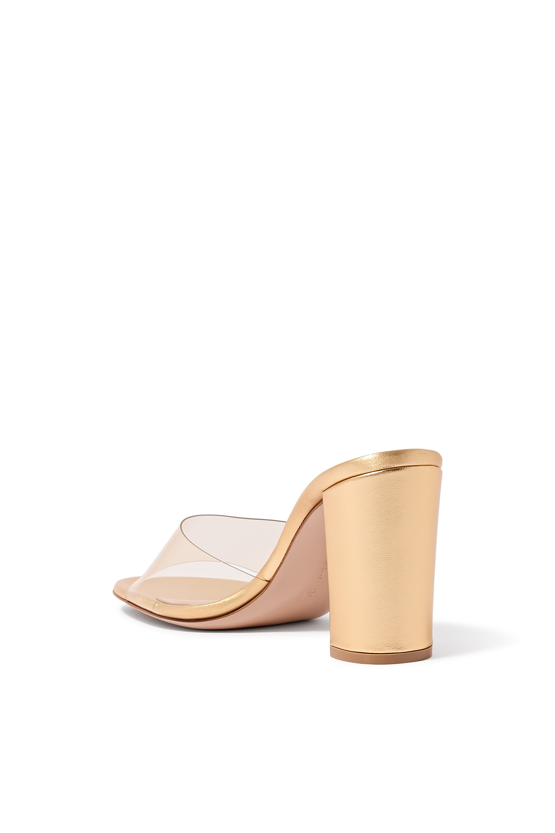Plexi 85 Block Heel Mules