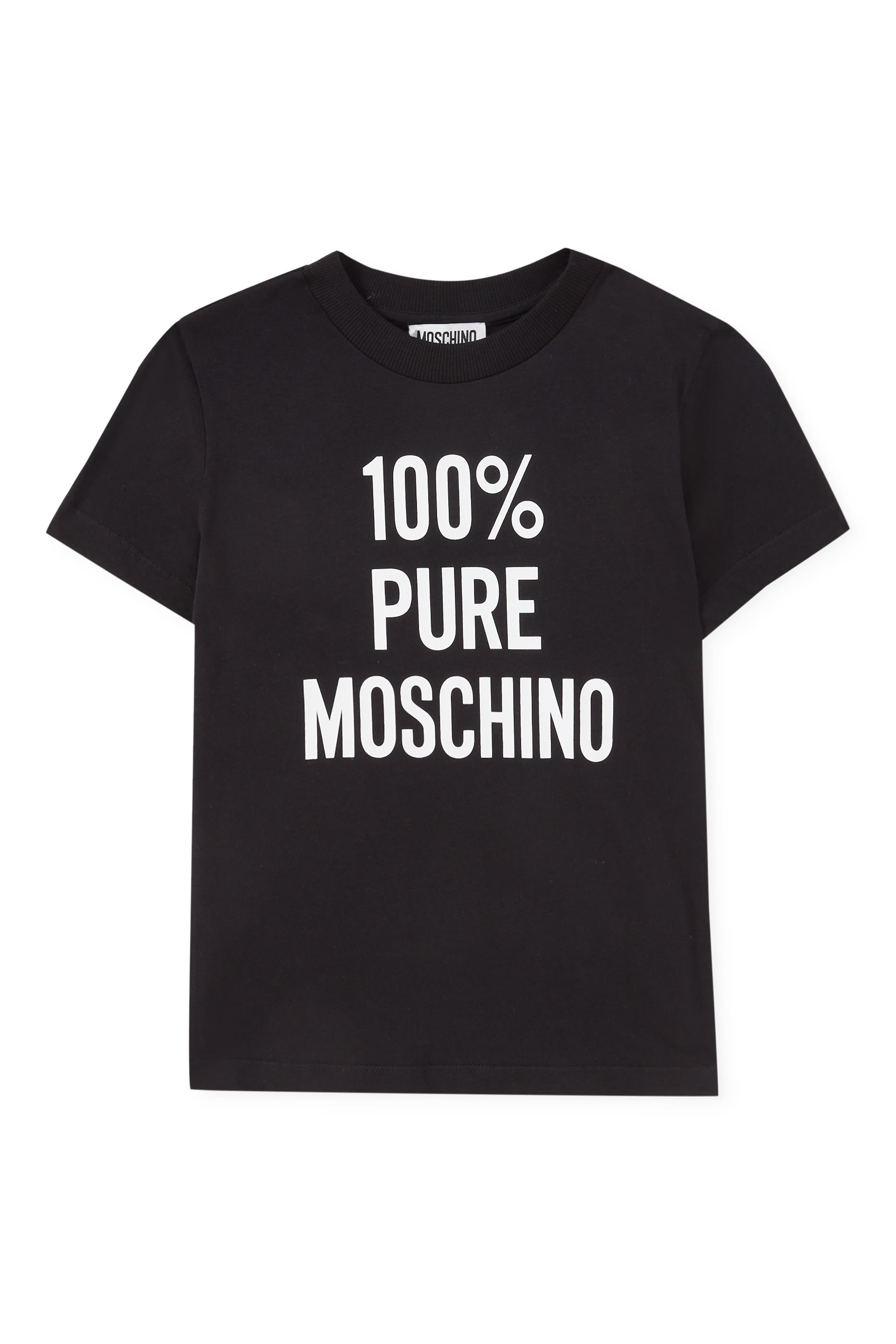 Kids Cotton Slogan T-shirt