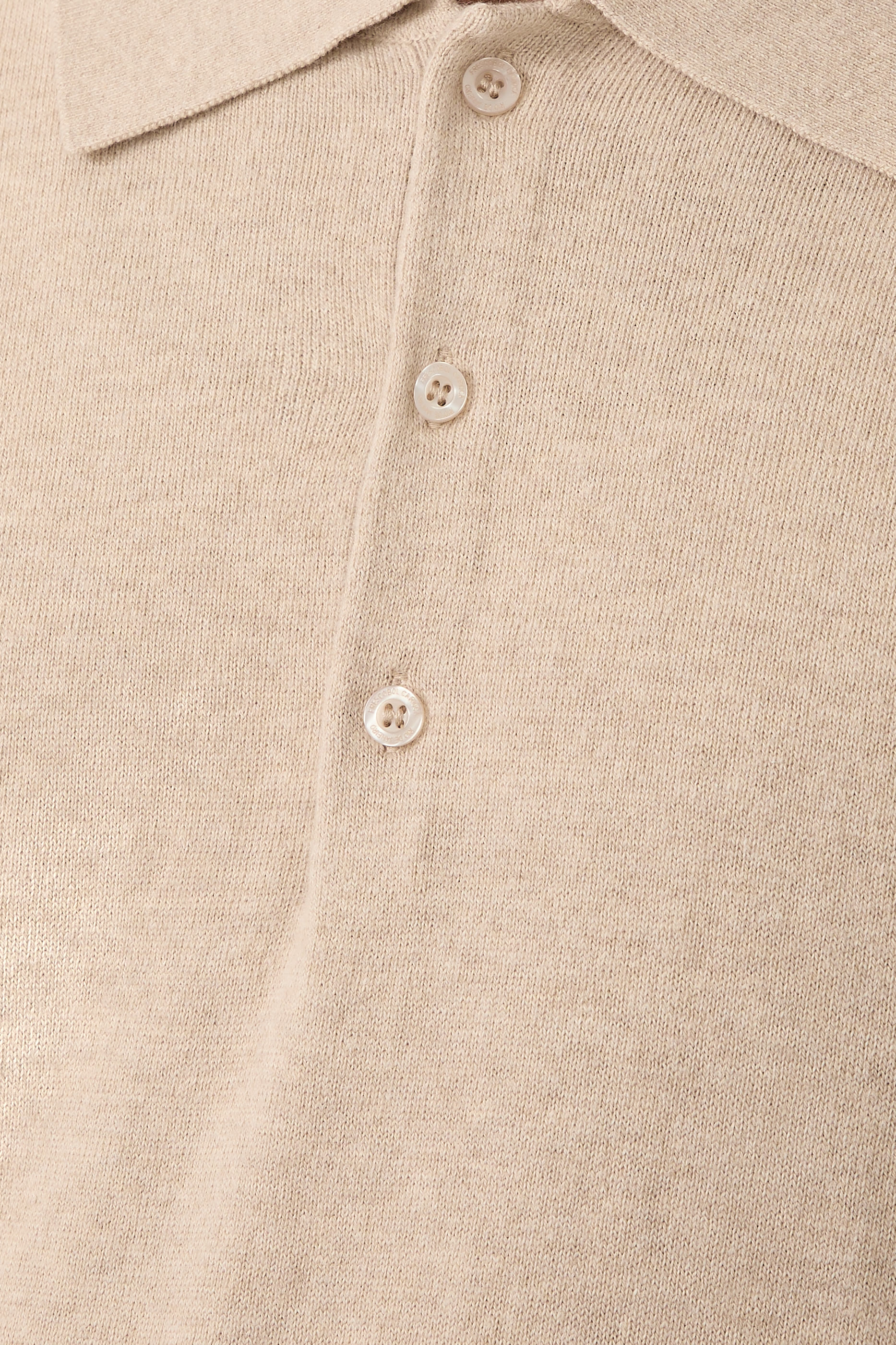 Teo Cotton-Cashmere Polo