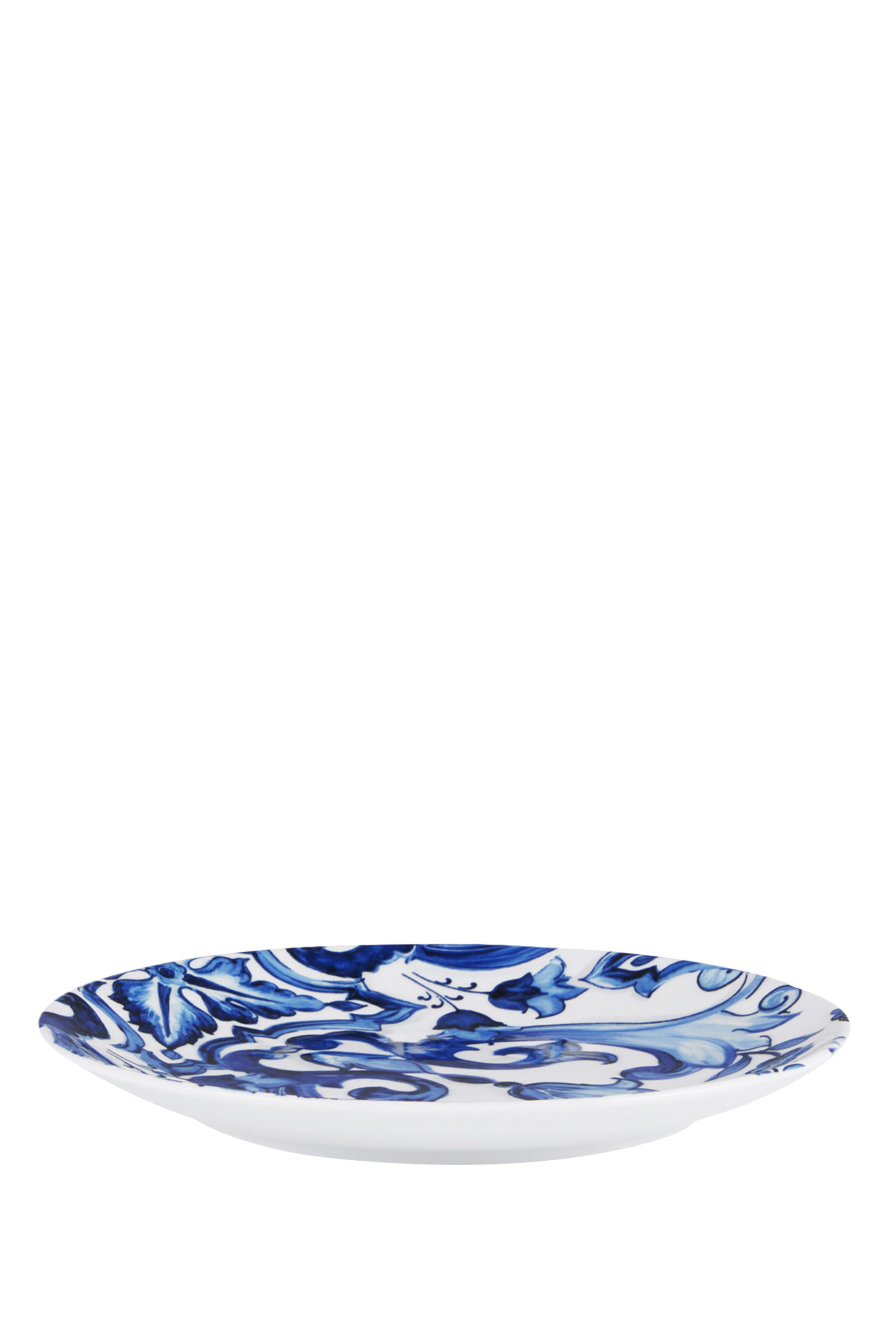 Blu Mediterraneo Fiore Foglie Dessert Plates, Set of 2
