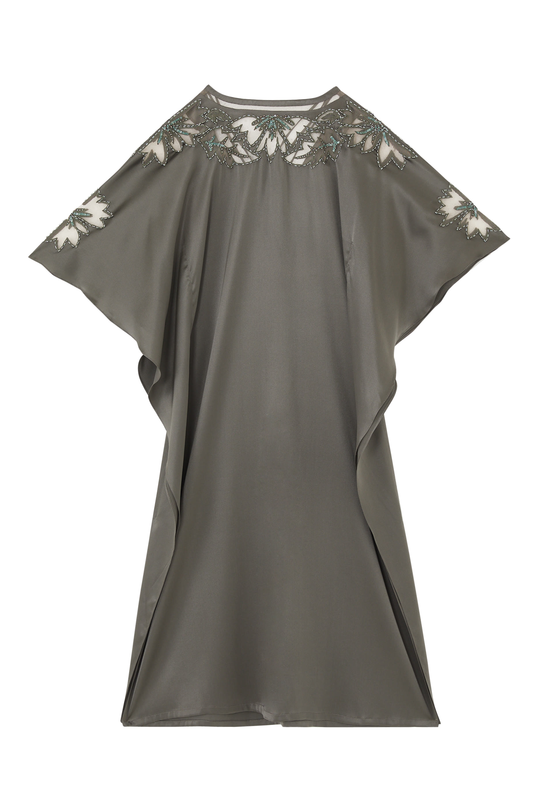 Kids Beaded Kaftan Dress