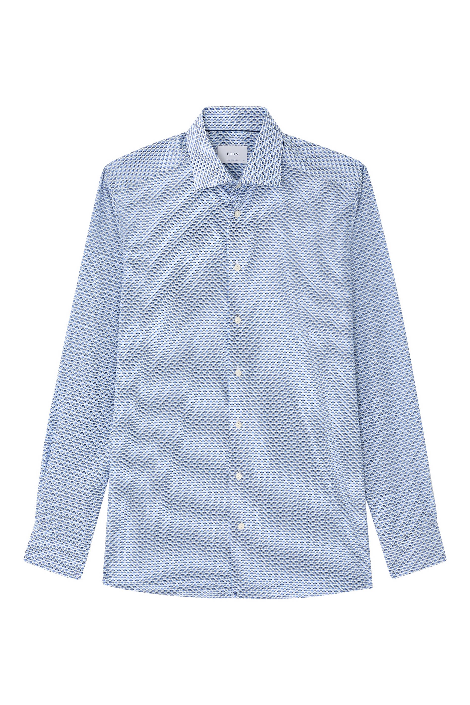  Geometric Signature Twill Shirt 
