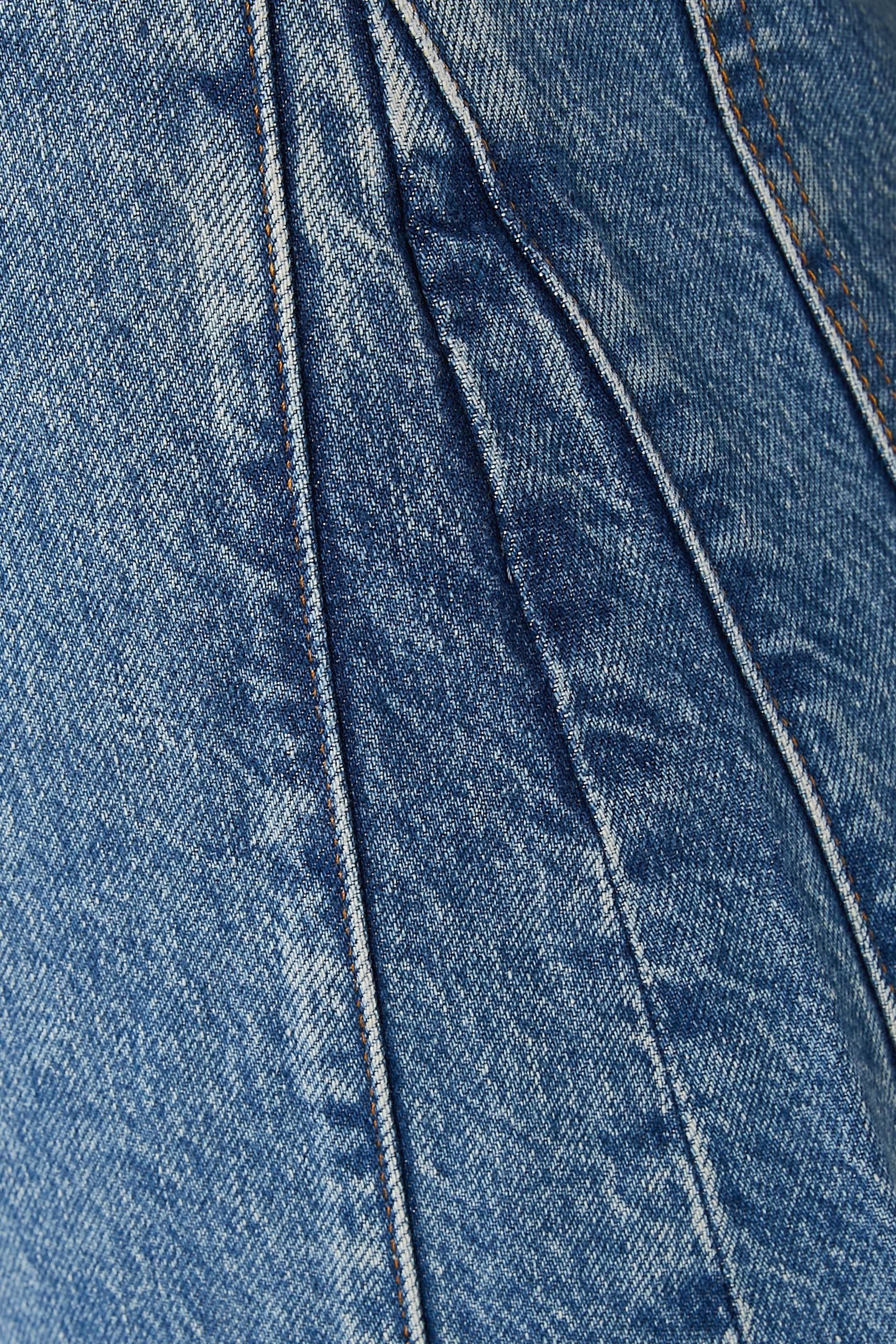 Utah Mid Rise Wide Leg Jeans