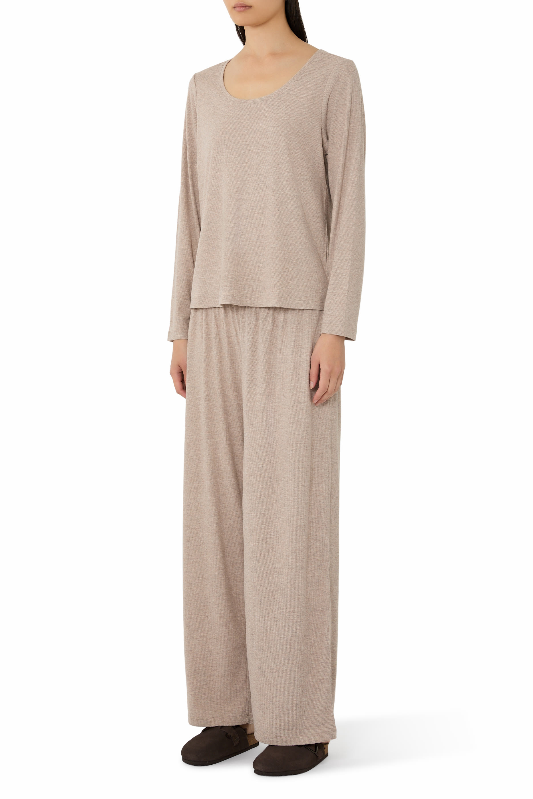  Fine Rib Lounge Pyjama Set 