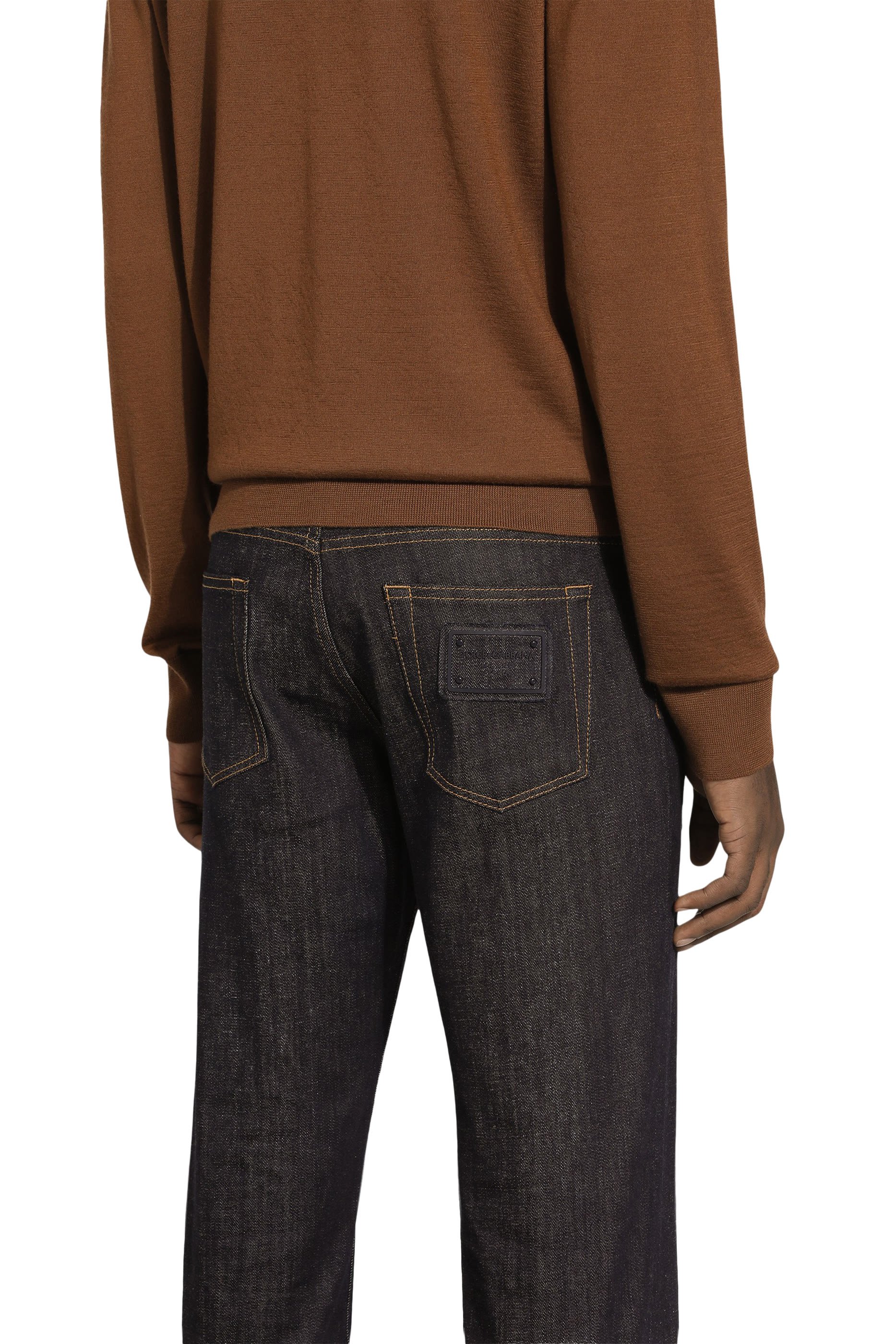 Slim-Fit Stretch Denim Jeans