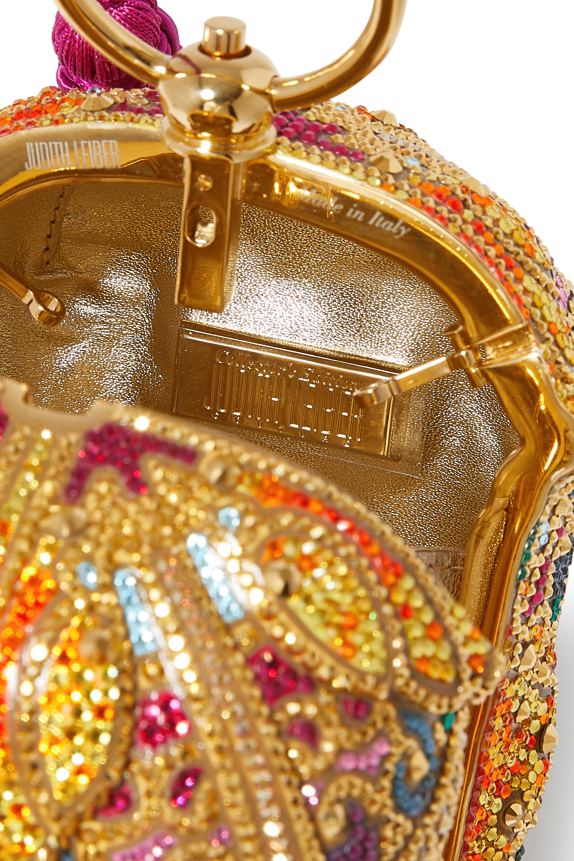 Lantern Divine Crystal Clutch Bag