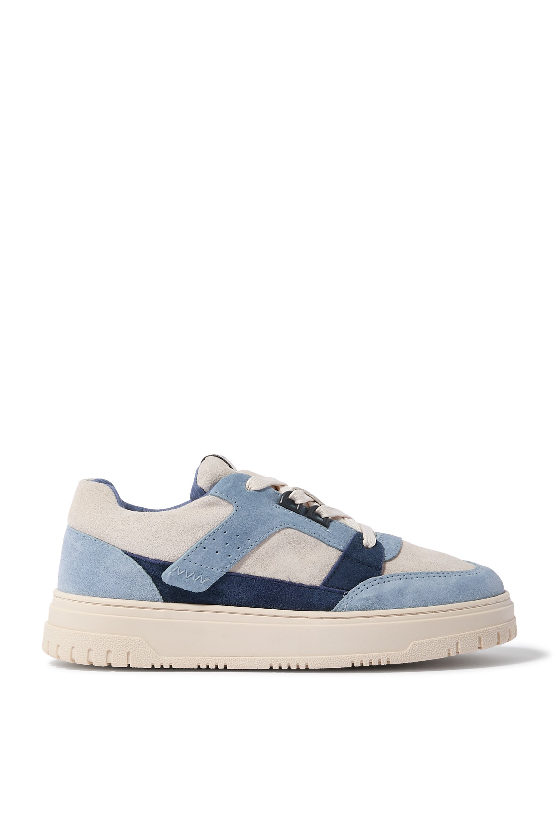 Kids Lace-up Suede Sneakers