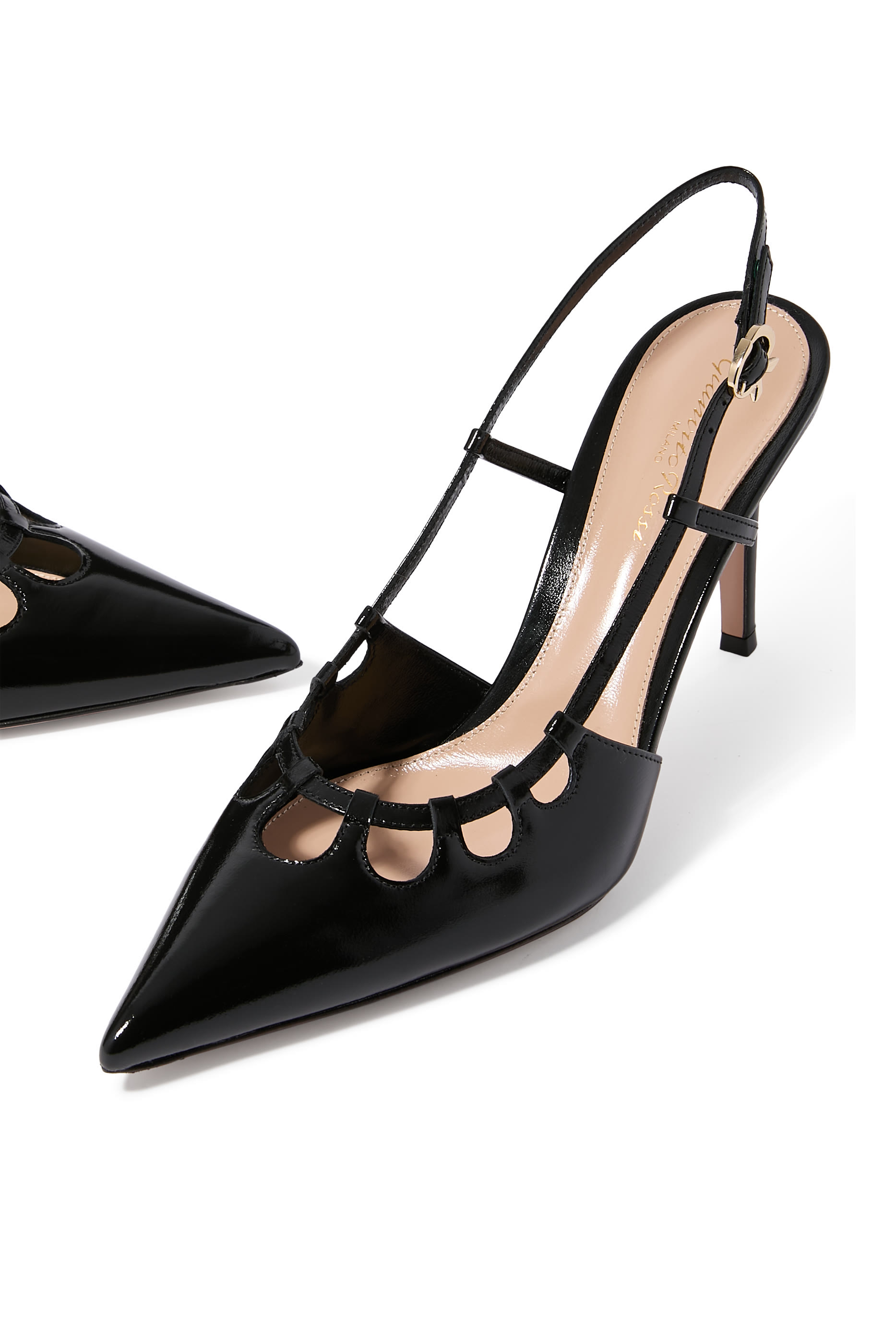 Gianvito Leather 85 Pumps