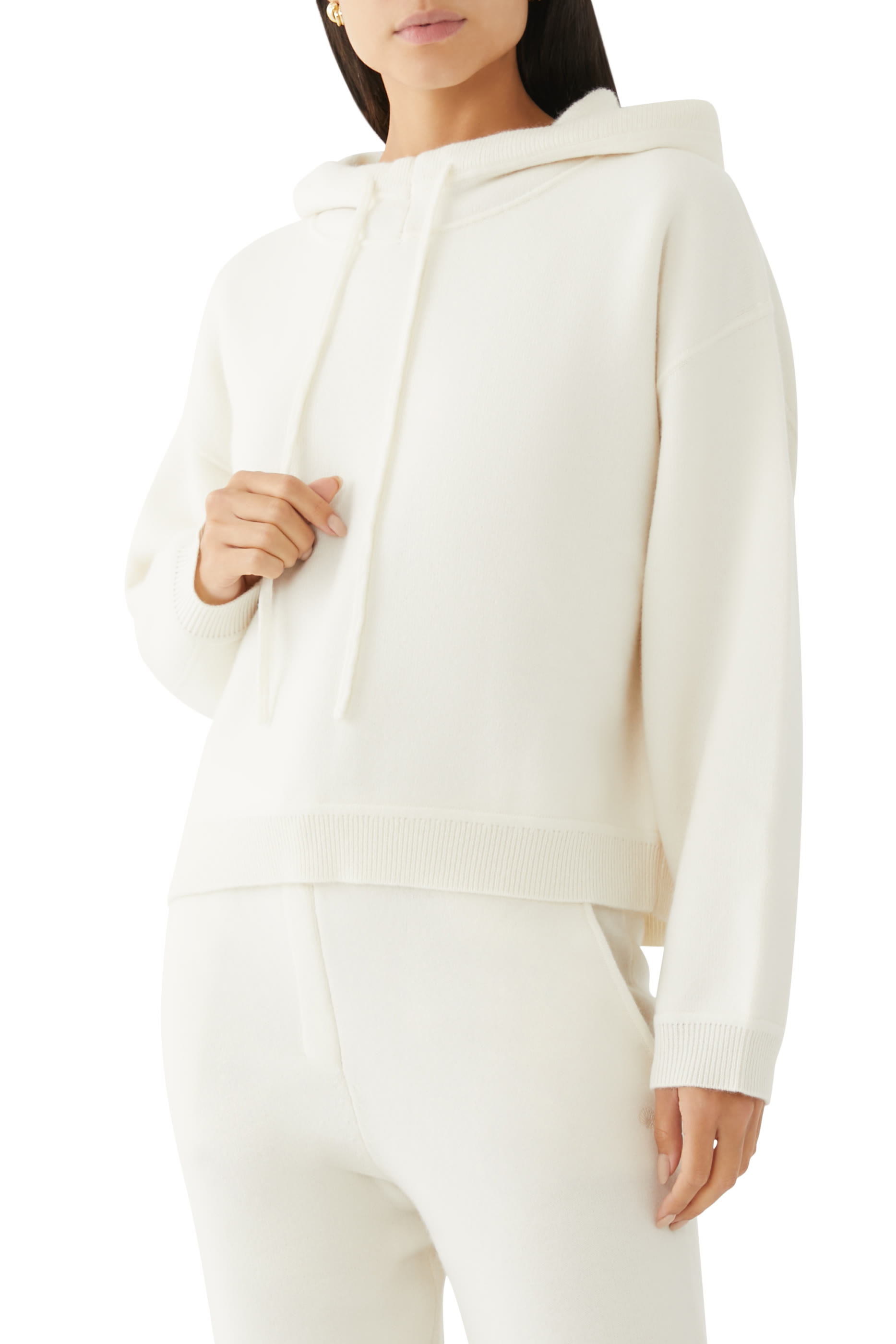 Cashmere Knit Hoodie