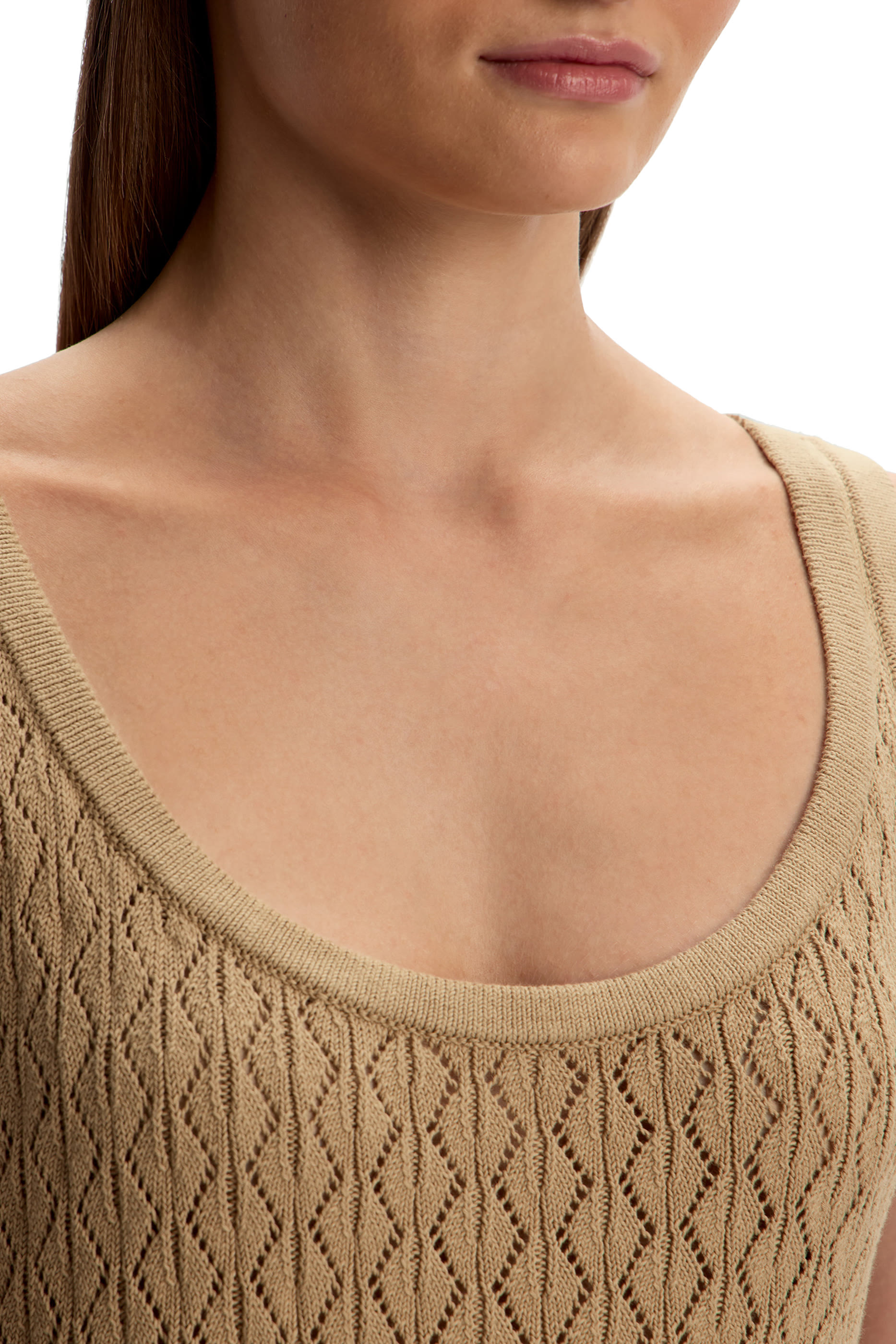 Cotton Knit Maxi Dress