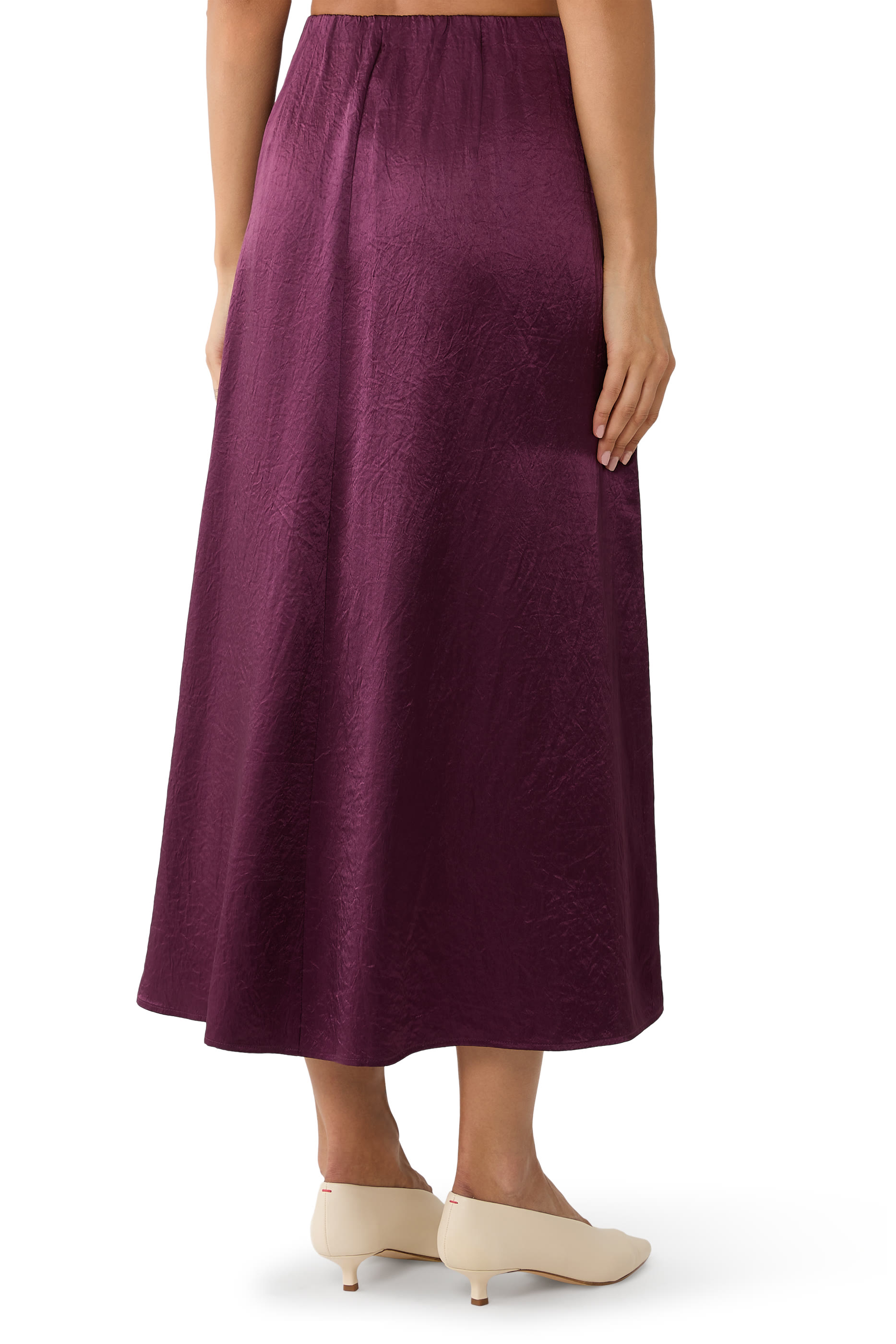 Textured Half-Circle Skirt