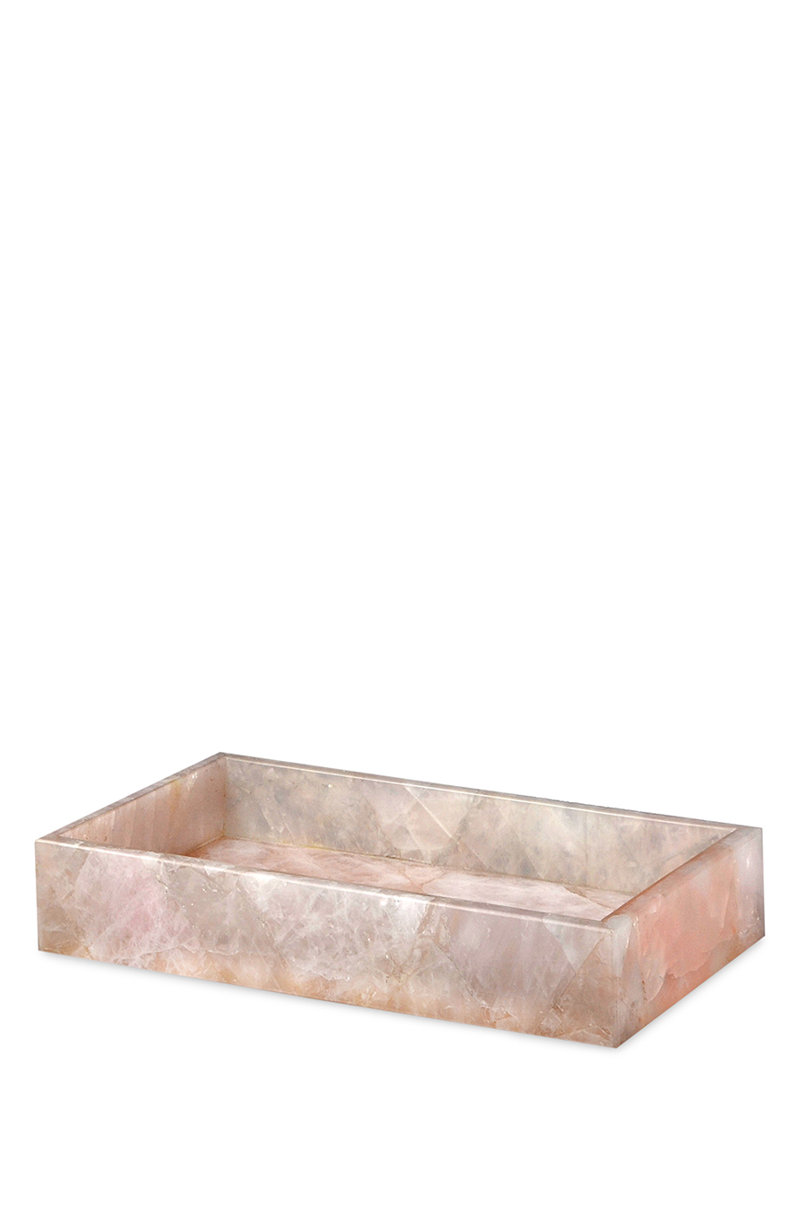 Taj Rose Quartz Tray