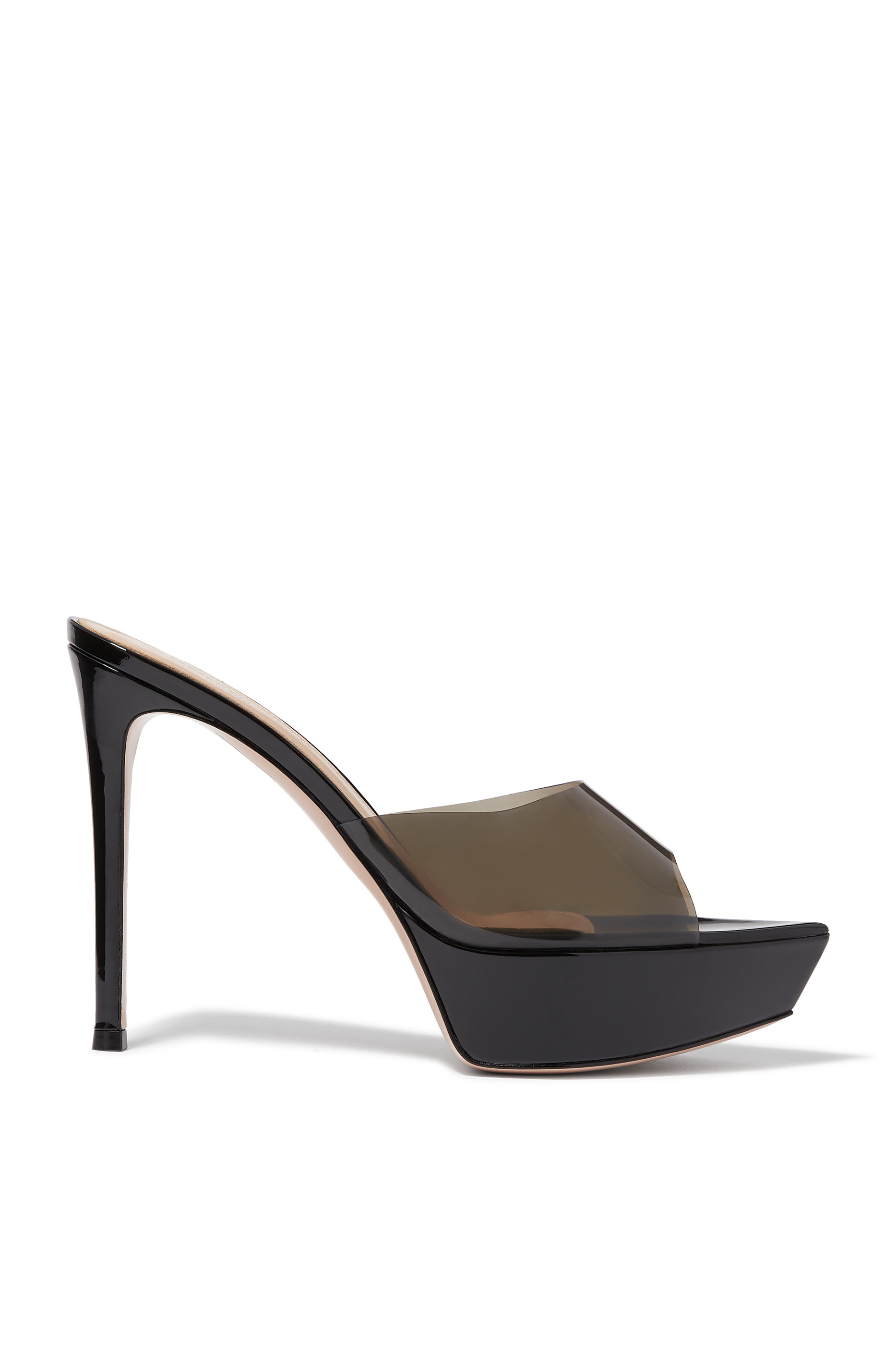 Betty 85 Plexi Platform Mules