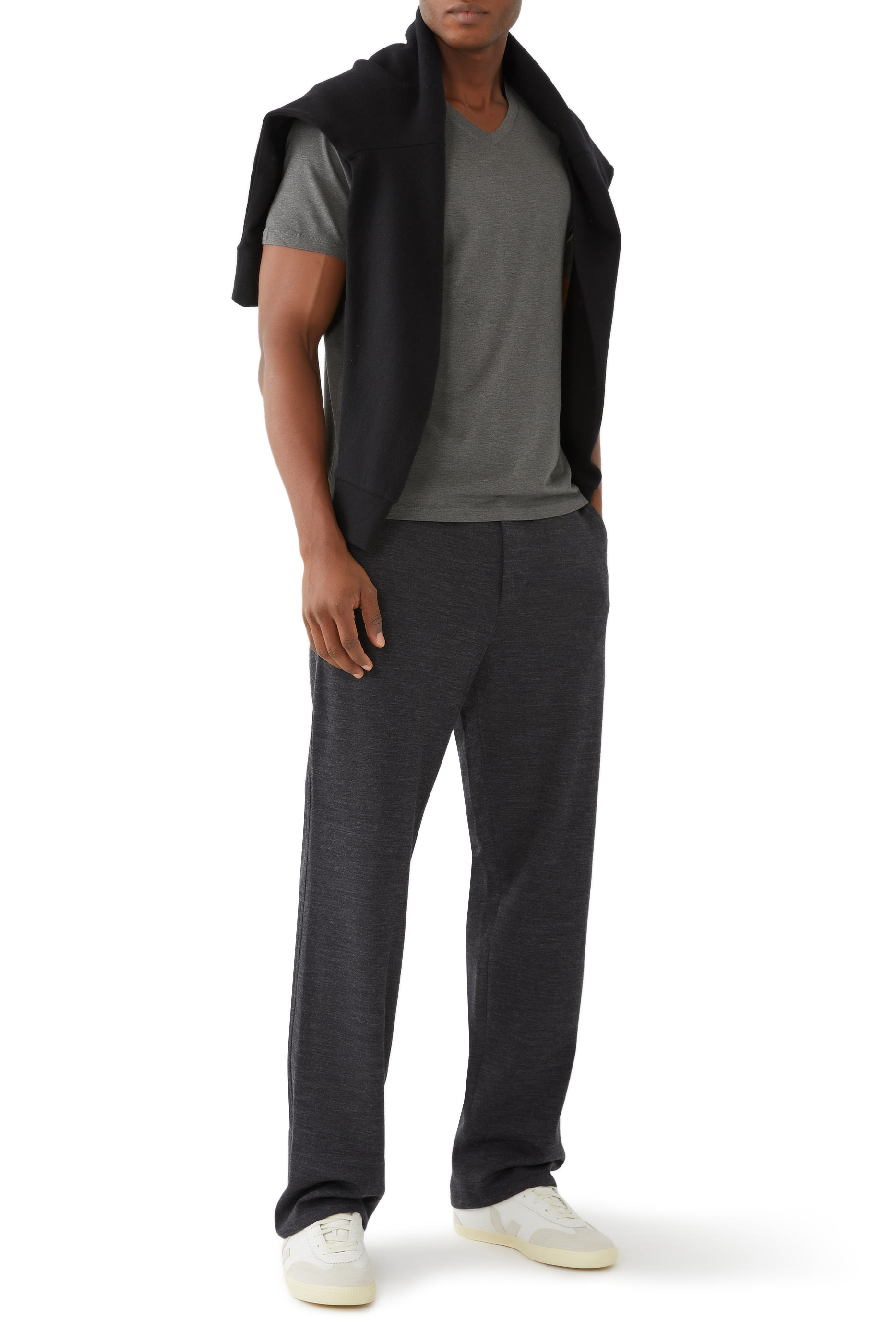 Claey Plaito Silk-Blend T-Shirt