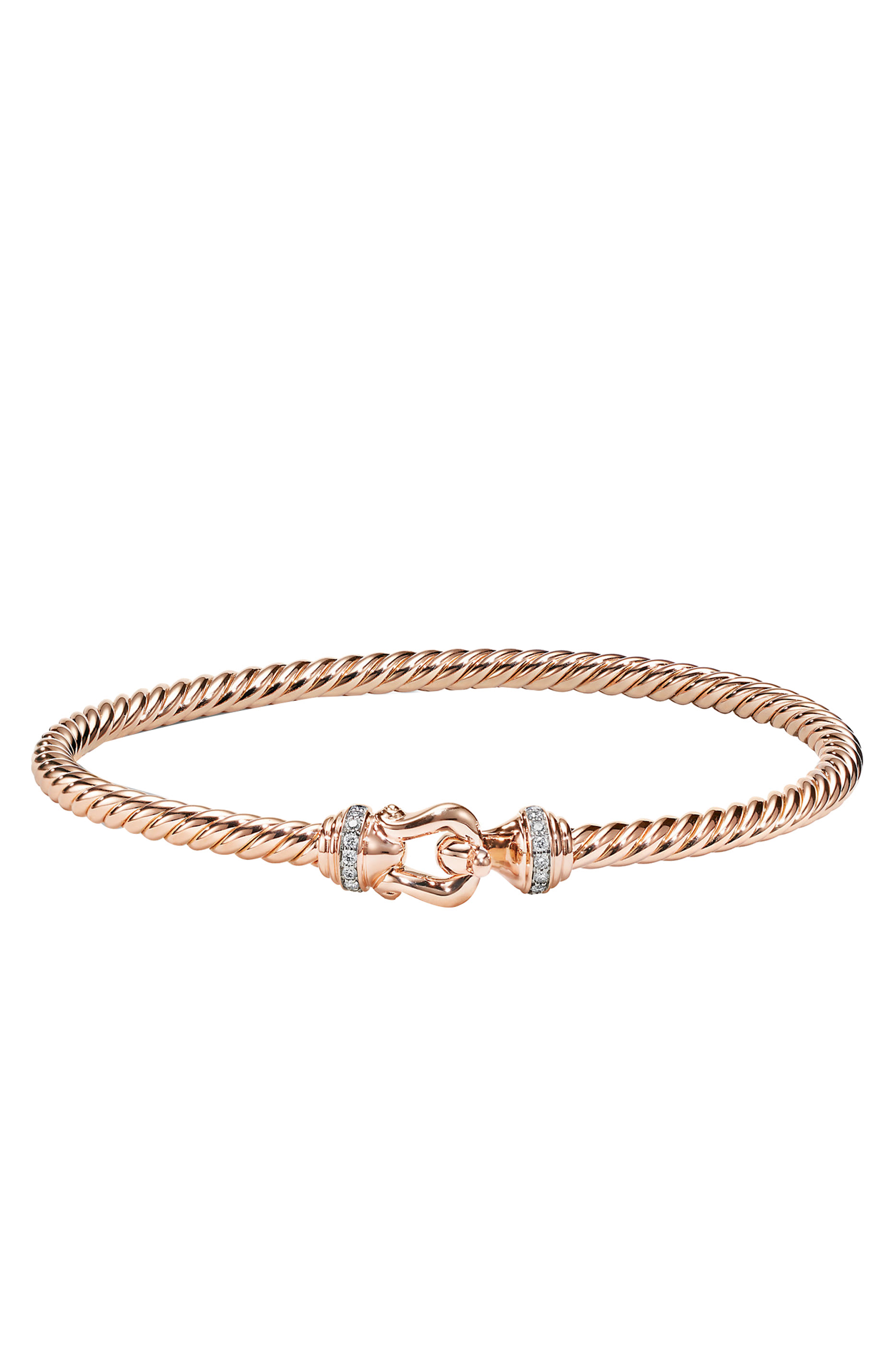 Buckle Bracelet,  18k Gold & Diamond