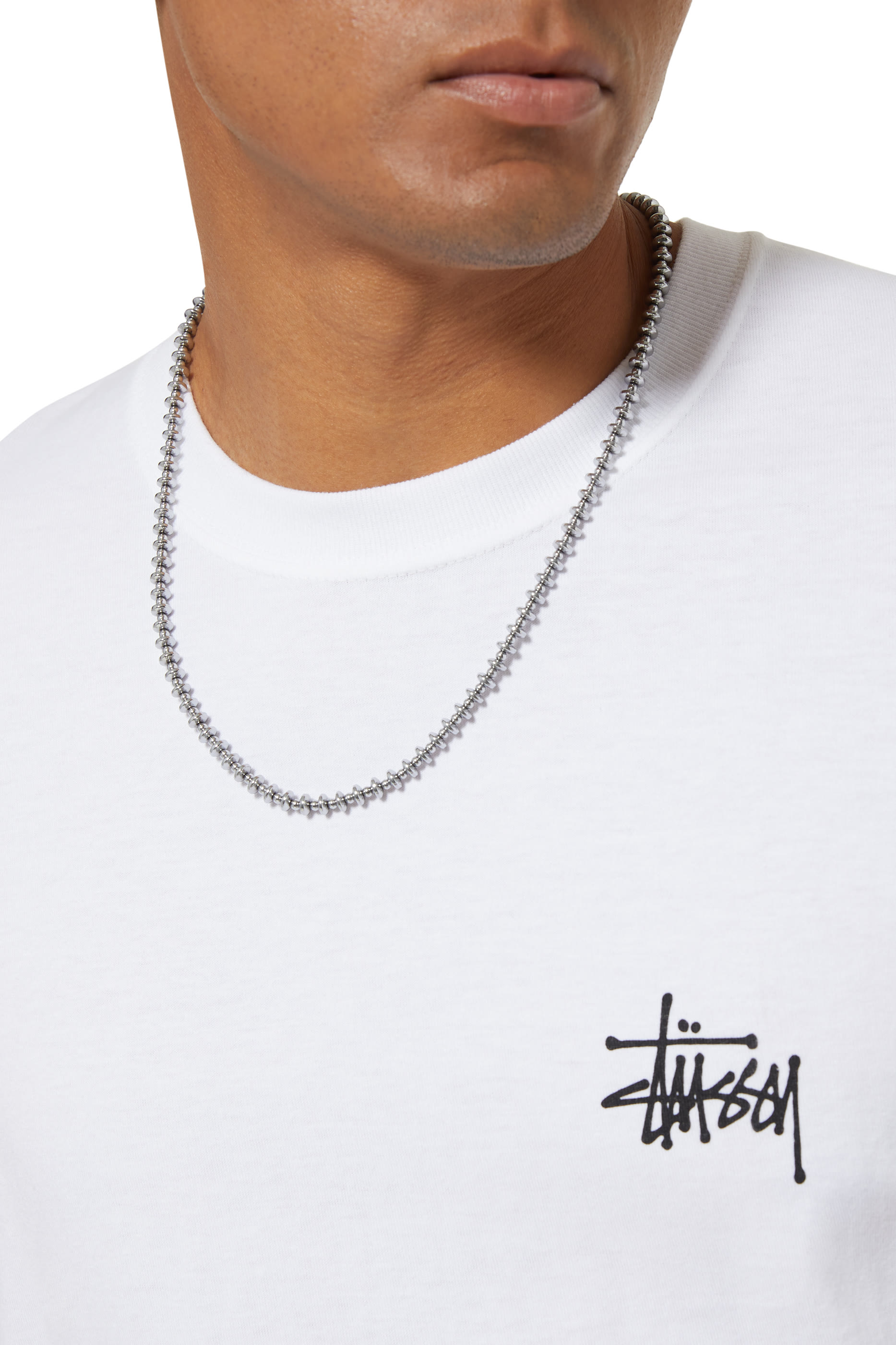 Hematite Roundel Necklace