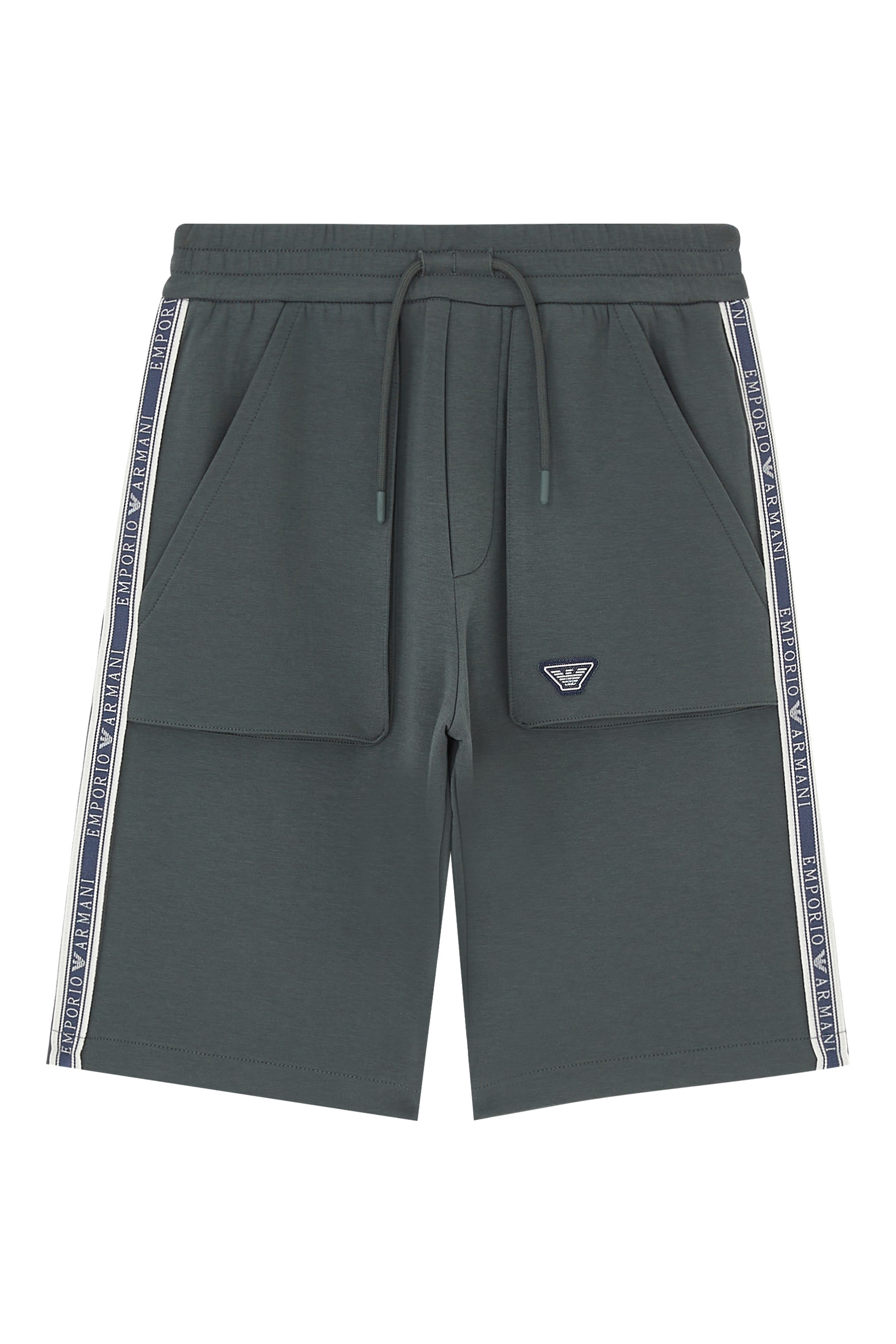 Kids Cotton Jersey Bermuda Shorts