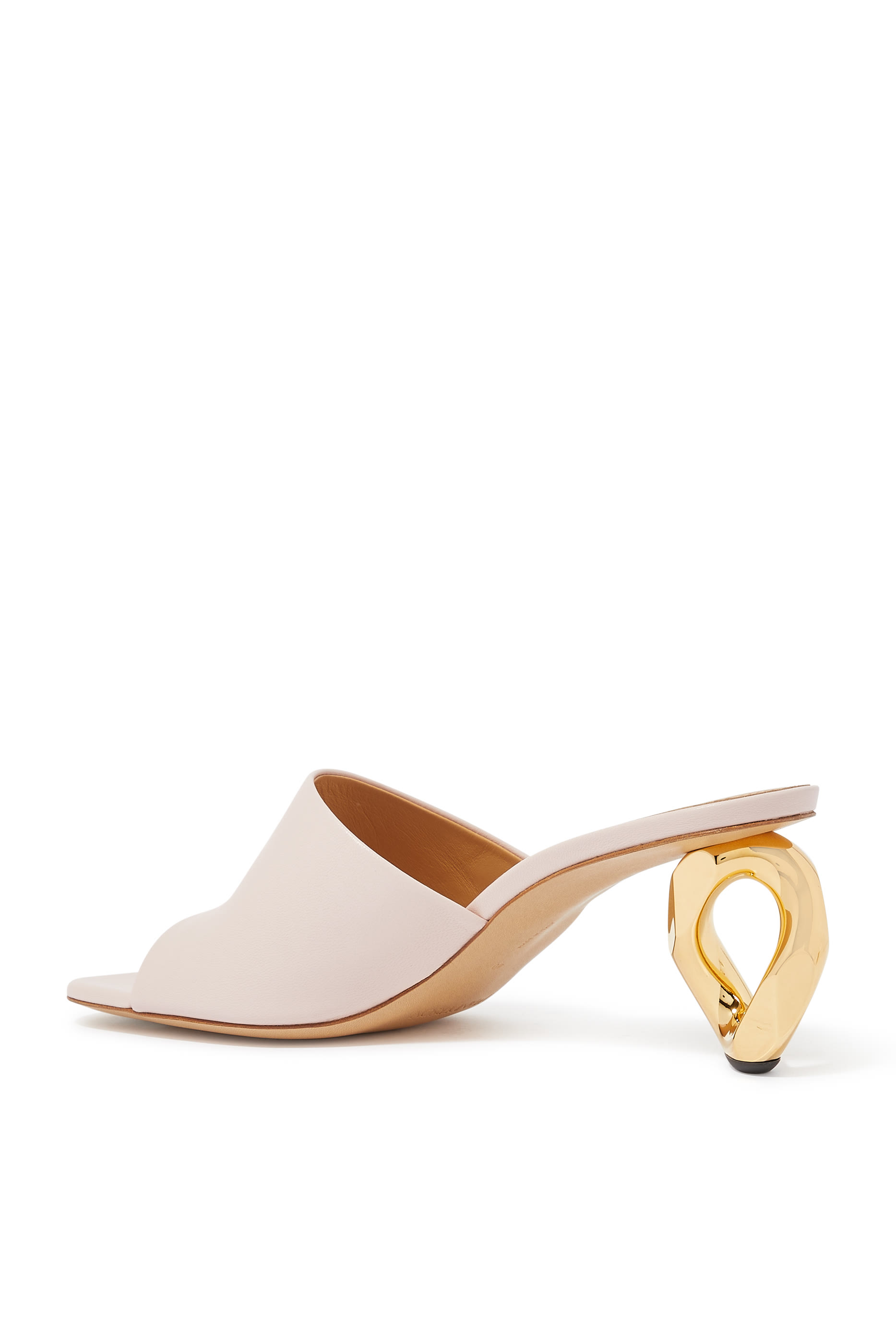 Chain 80 Leather Mules