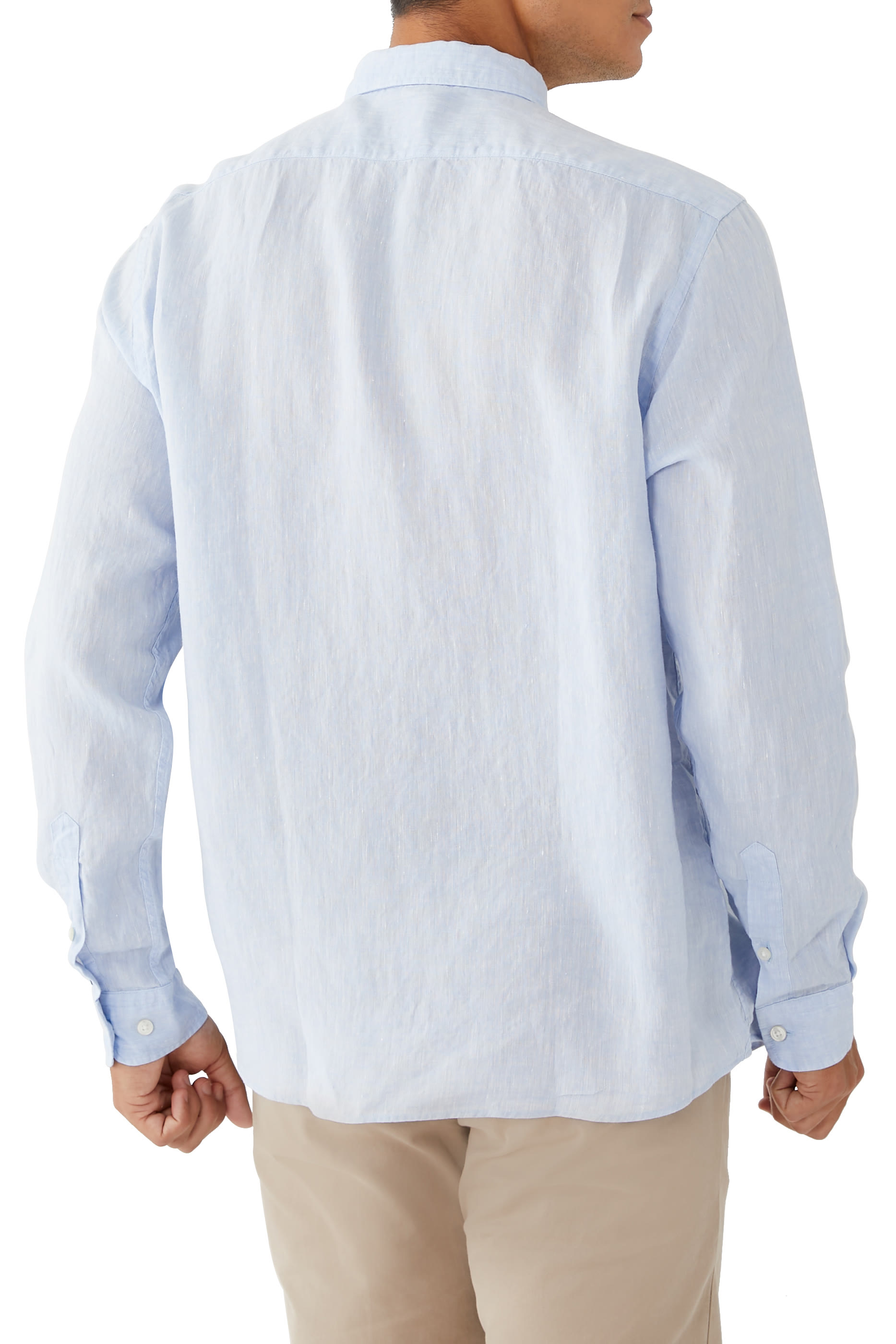 Slim-Fit Linen Shirt