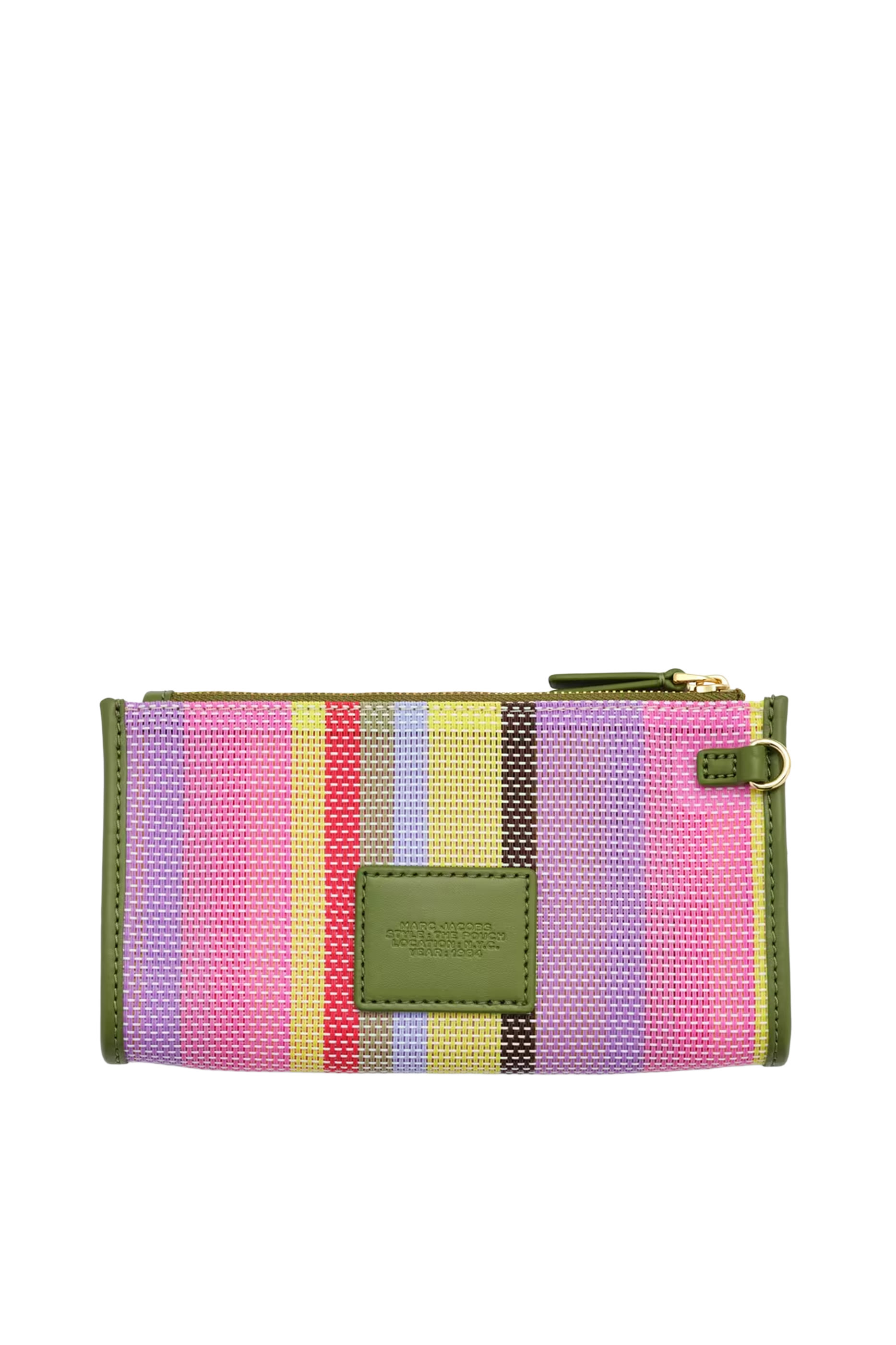 Stripe Mesh Pouch 