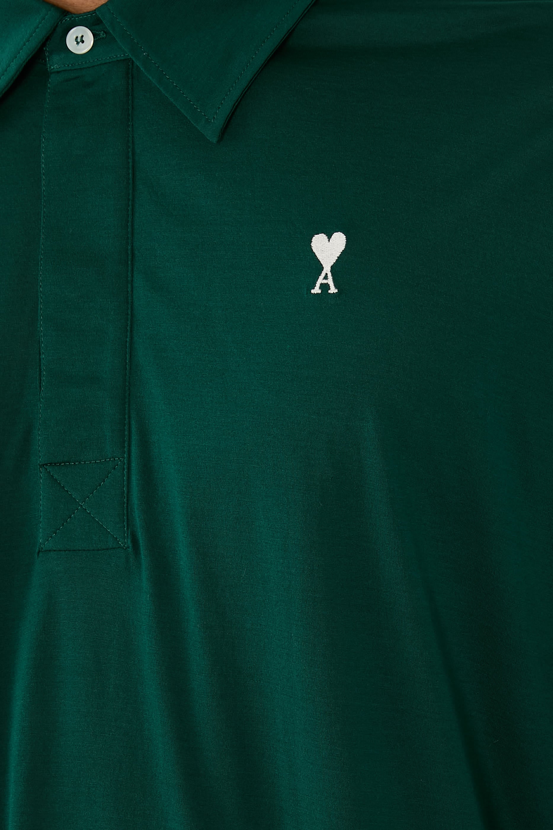 Embroidered Logo Cotton Polo