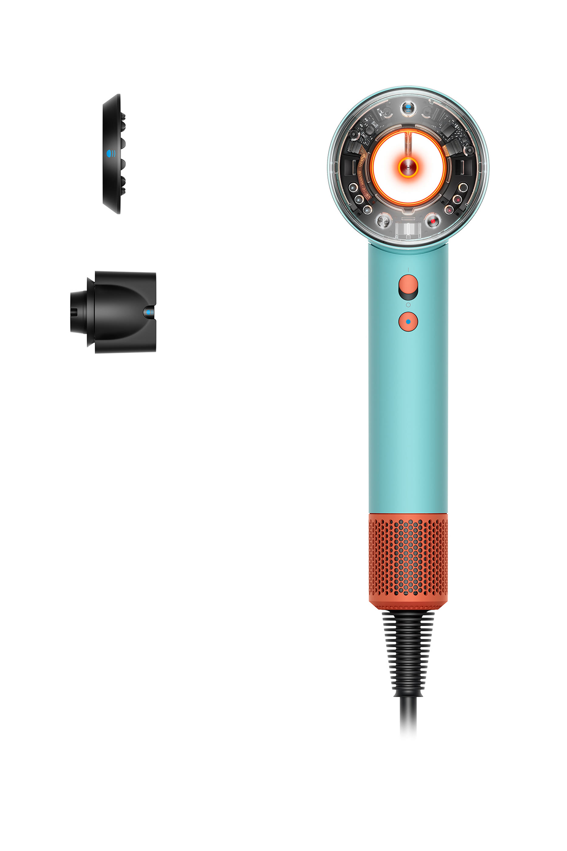 Supersonic Nural™ Hair Dryer (Ceramic Patina/Topaz)