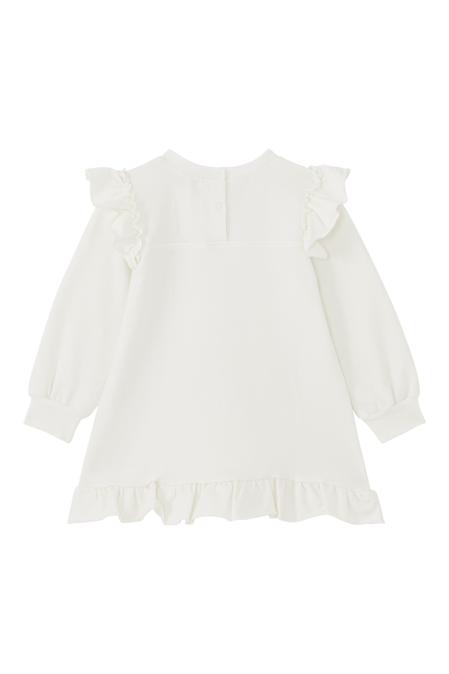 Kids Dumbo Print Cotton Jersey Dress