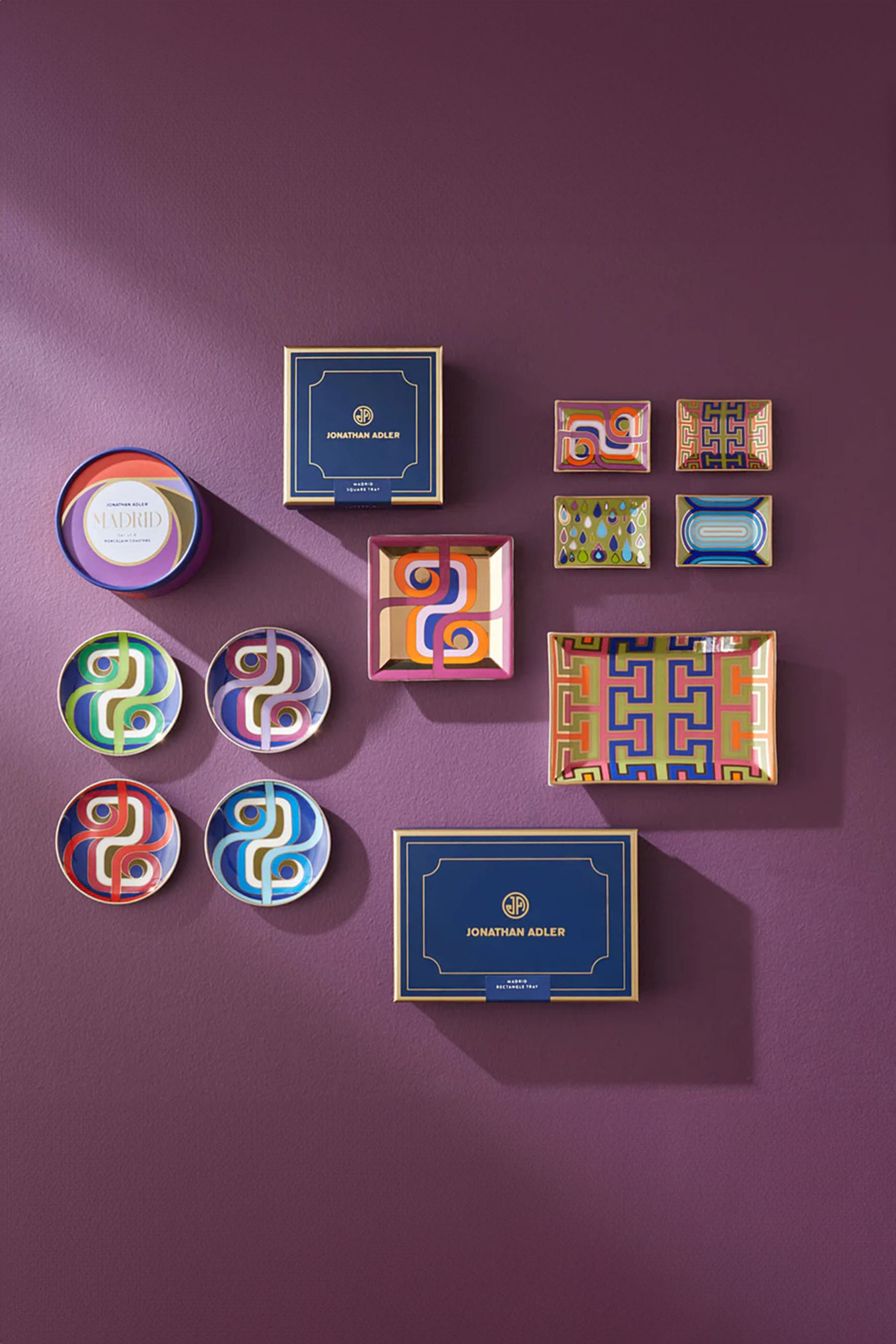 Madrid Coasters, Set of 4