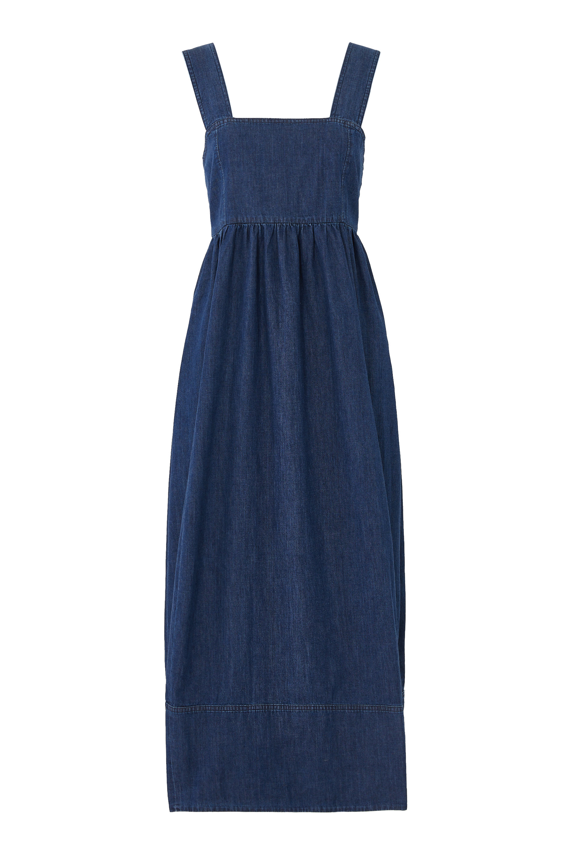 Light Weight Stone Wash Sculpted Dress