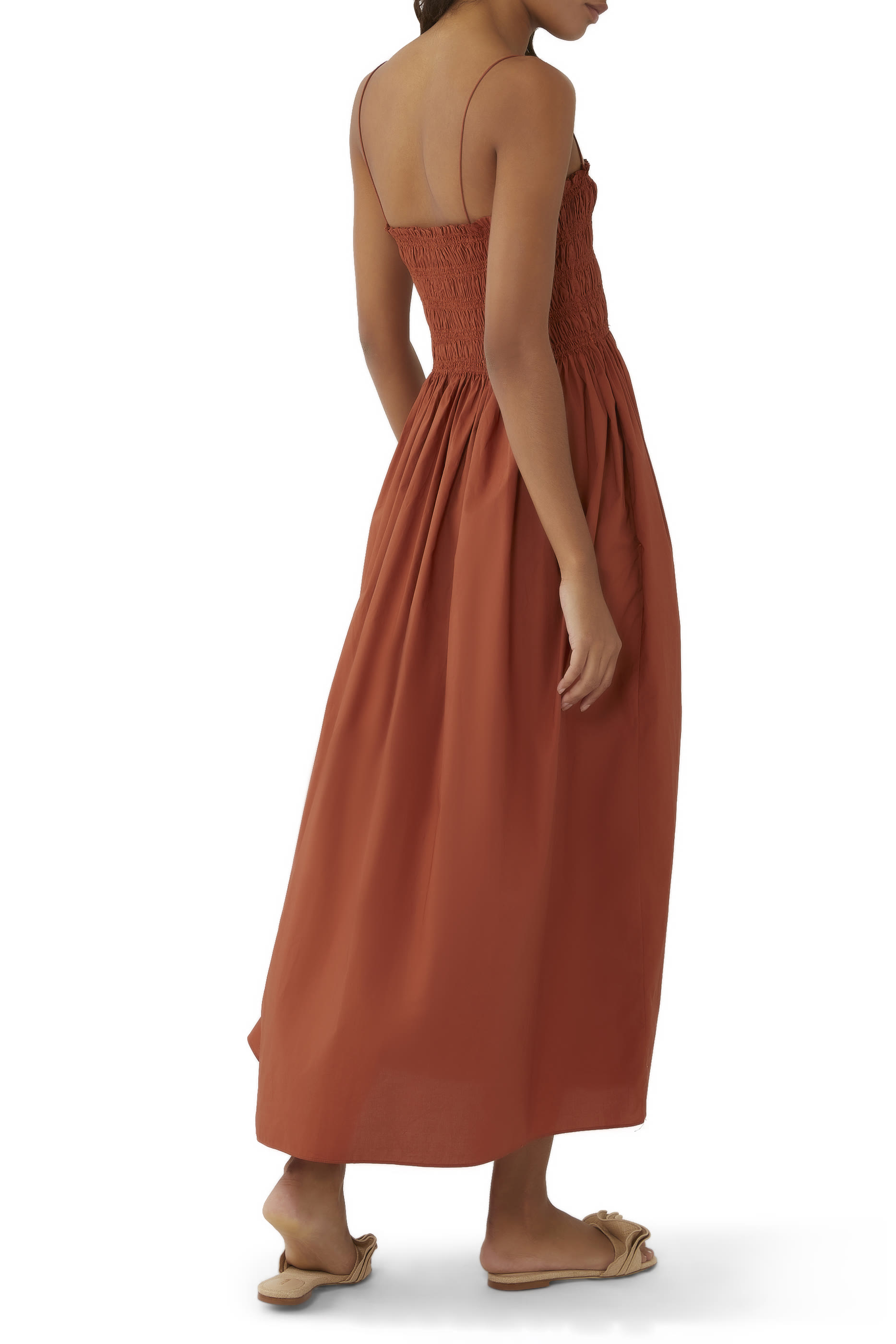 Shirred Bodice Dress