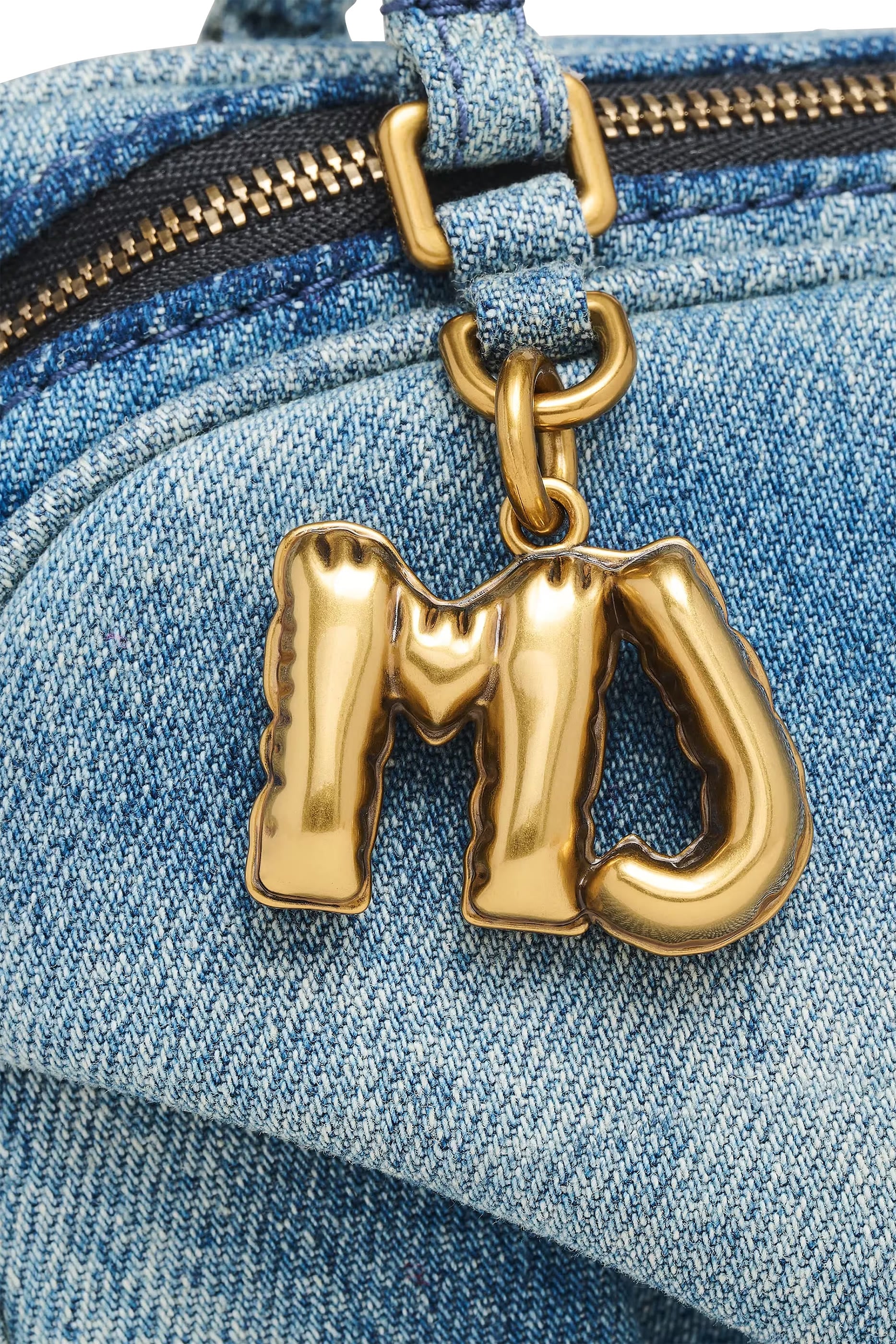 Denim Mini Wave Bag