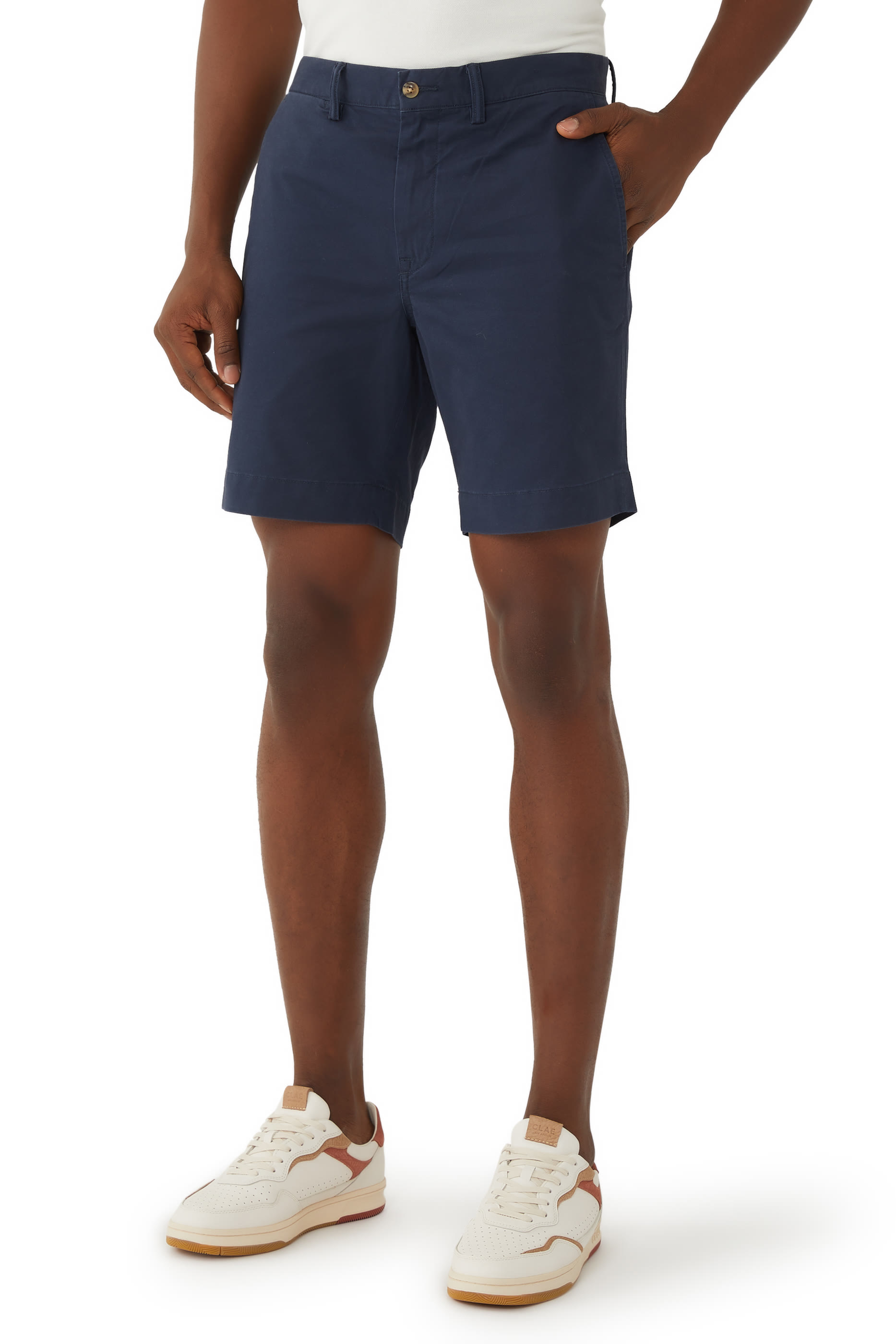 Stretch Cotton Chino Shorts