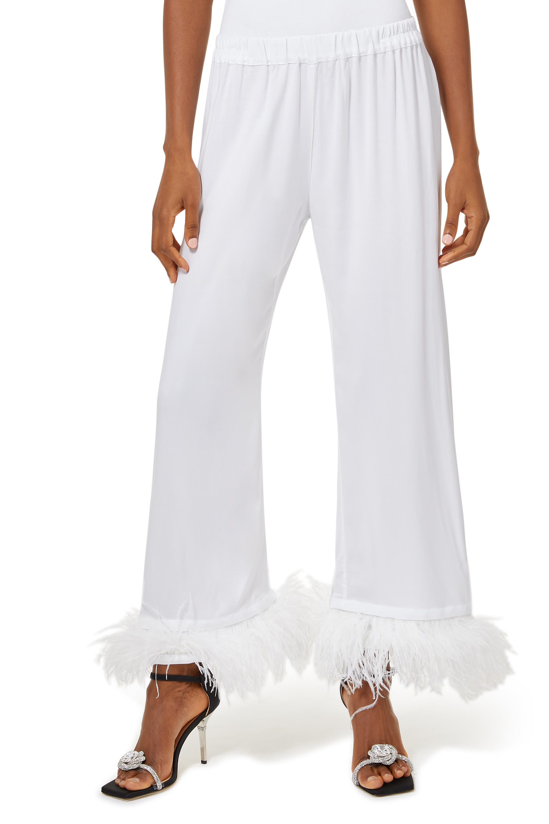 Party Pajama Set With Feathers