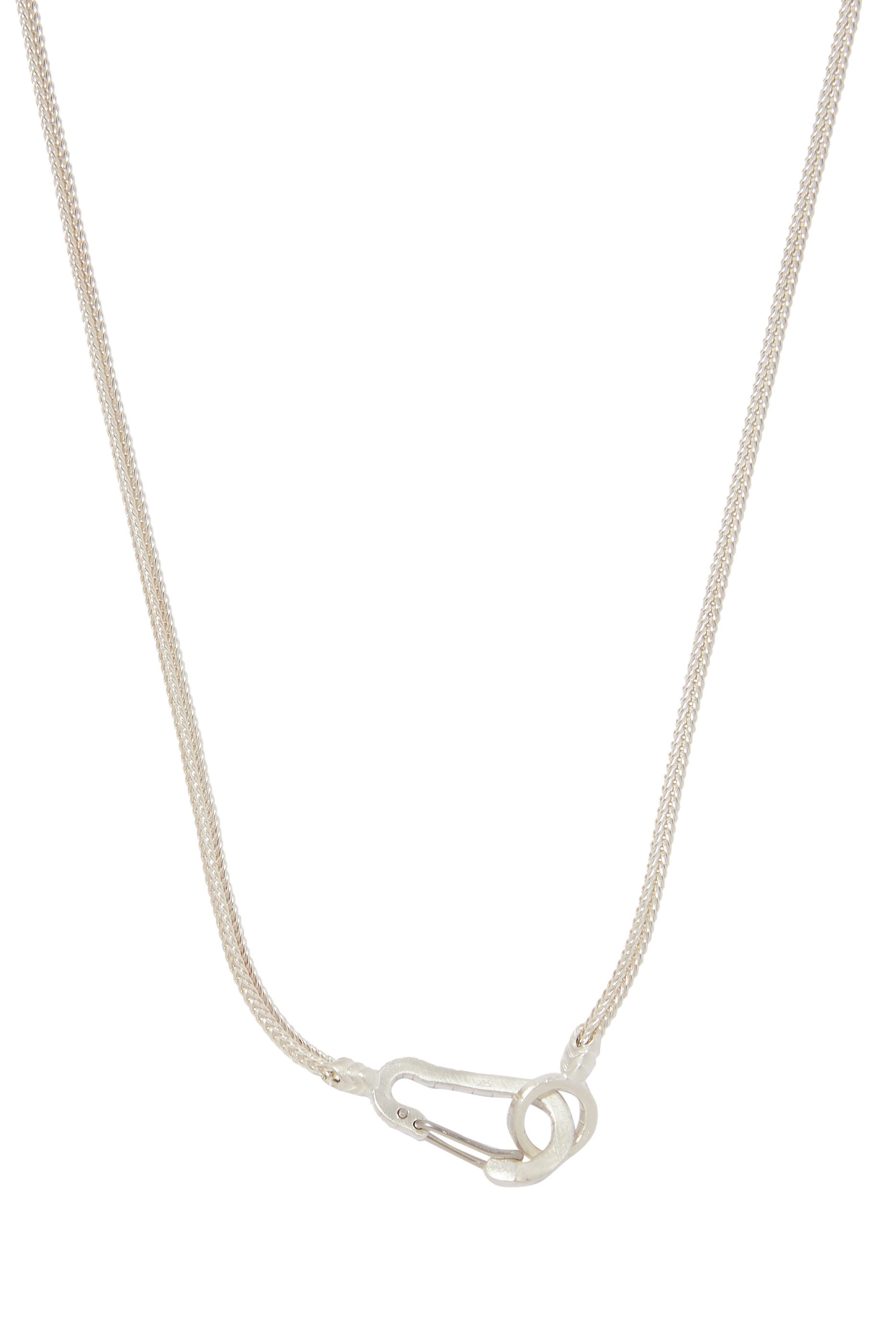 Snake Karabiner Necklace