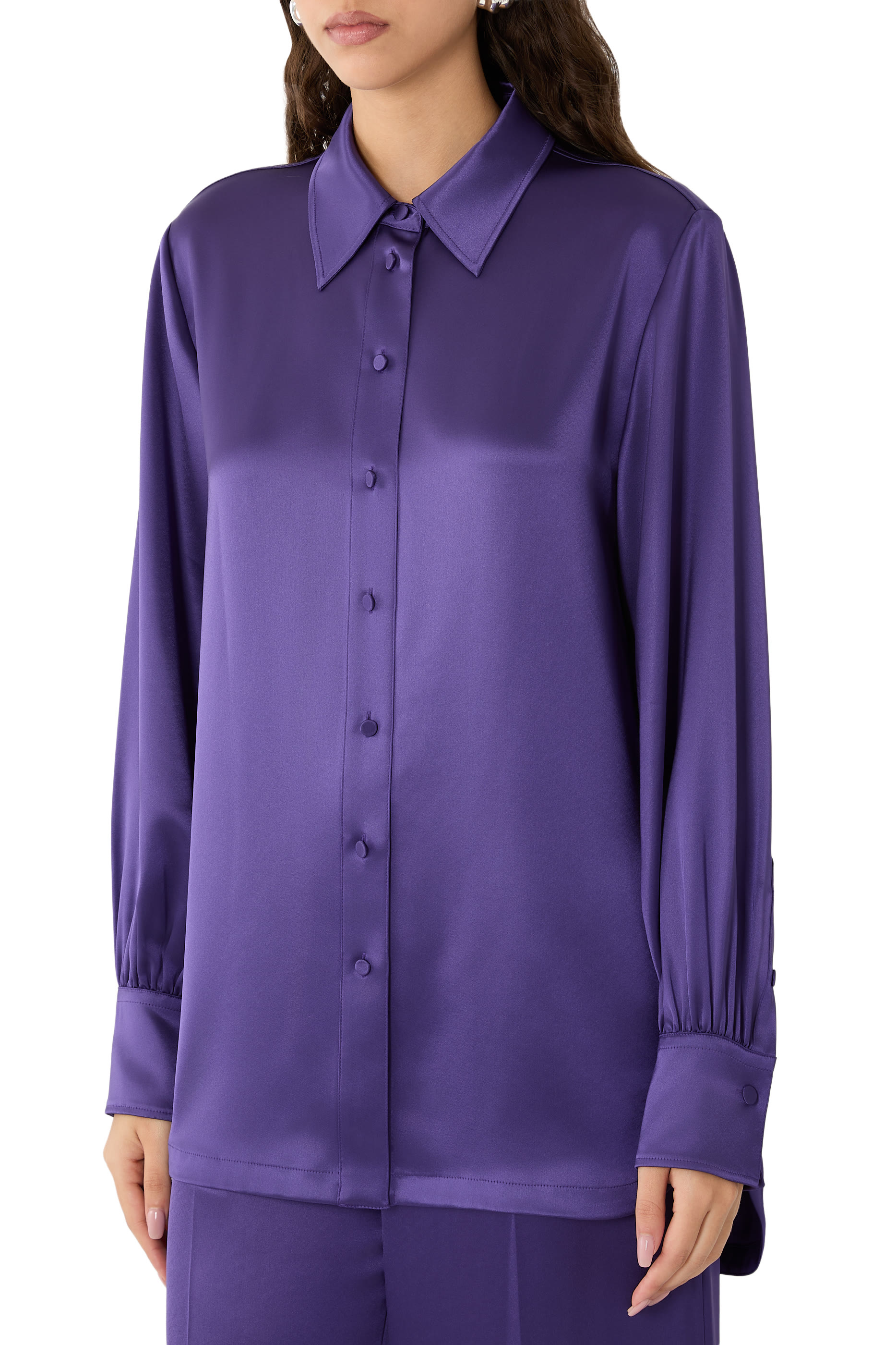 Dieu Double Satin Blouse