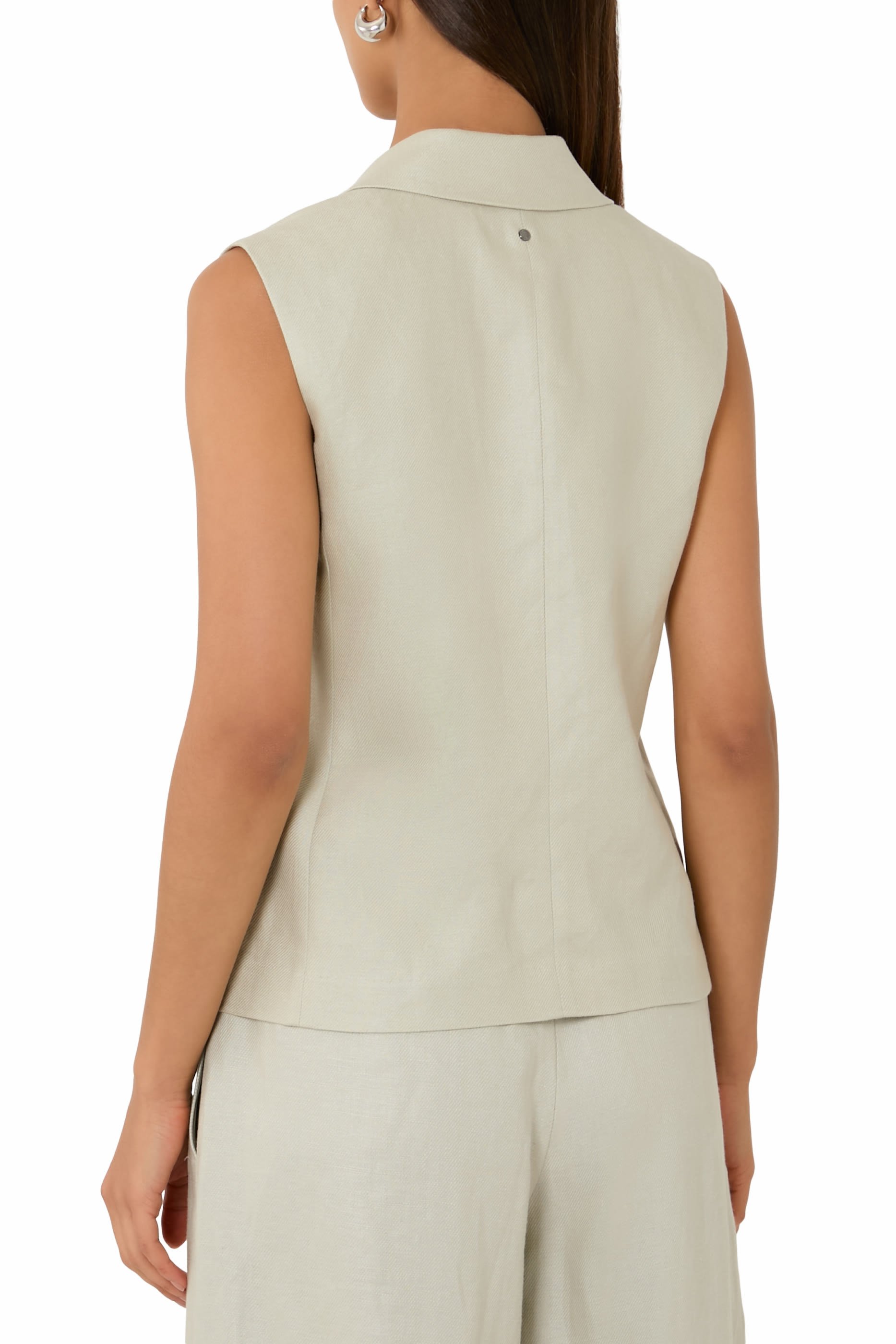 Linen Twill Fabric Jacket