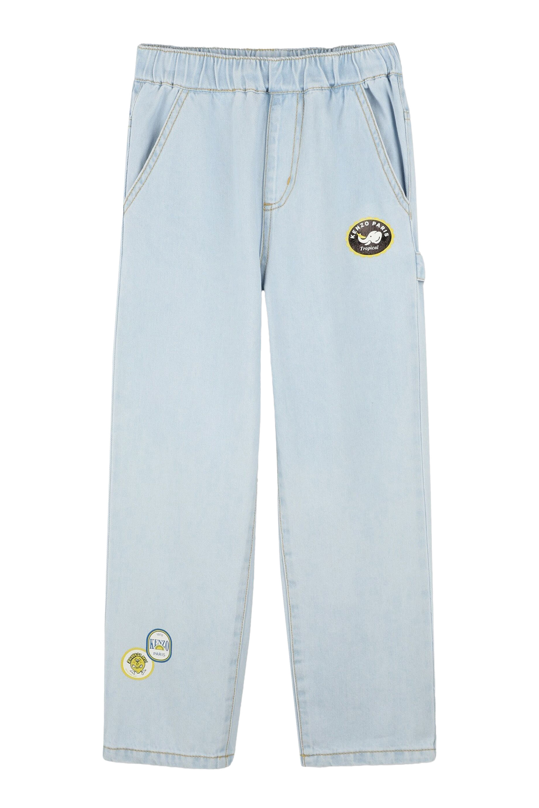 Kids Cotton Denim Pants