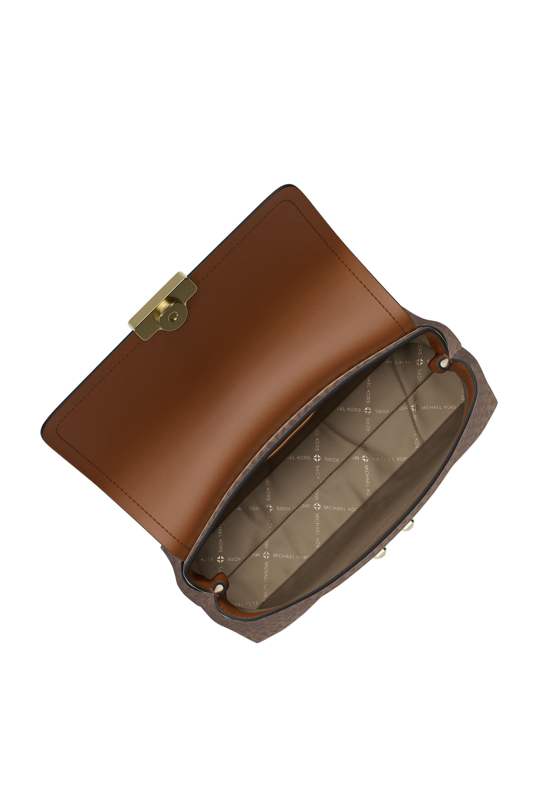 Tribeca Medium Signature Logo Satchel