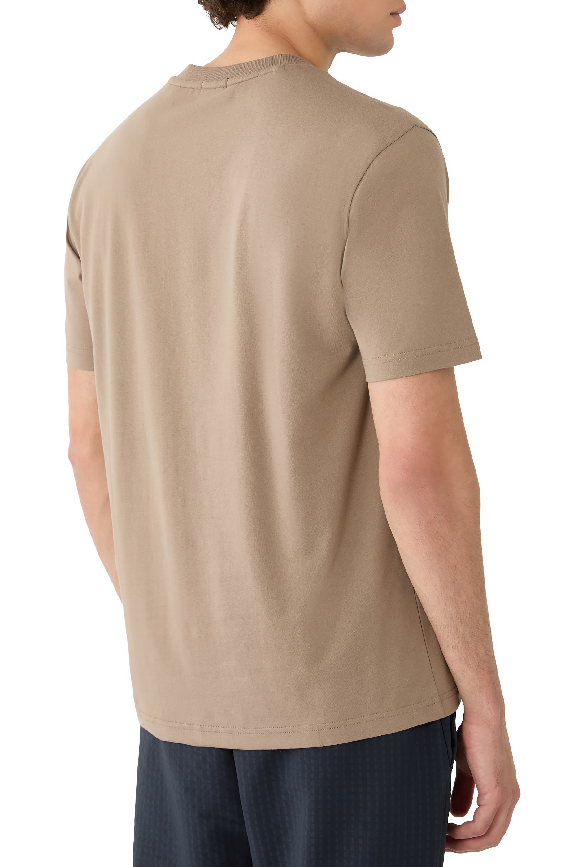 Globe Logo Pattern T-Shirt