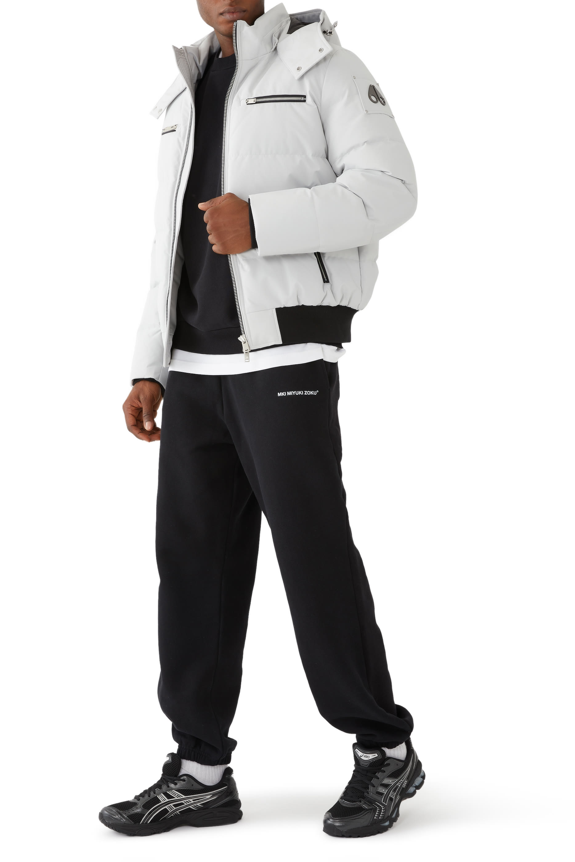 Padded Cloud Bomber Jacket